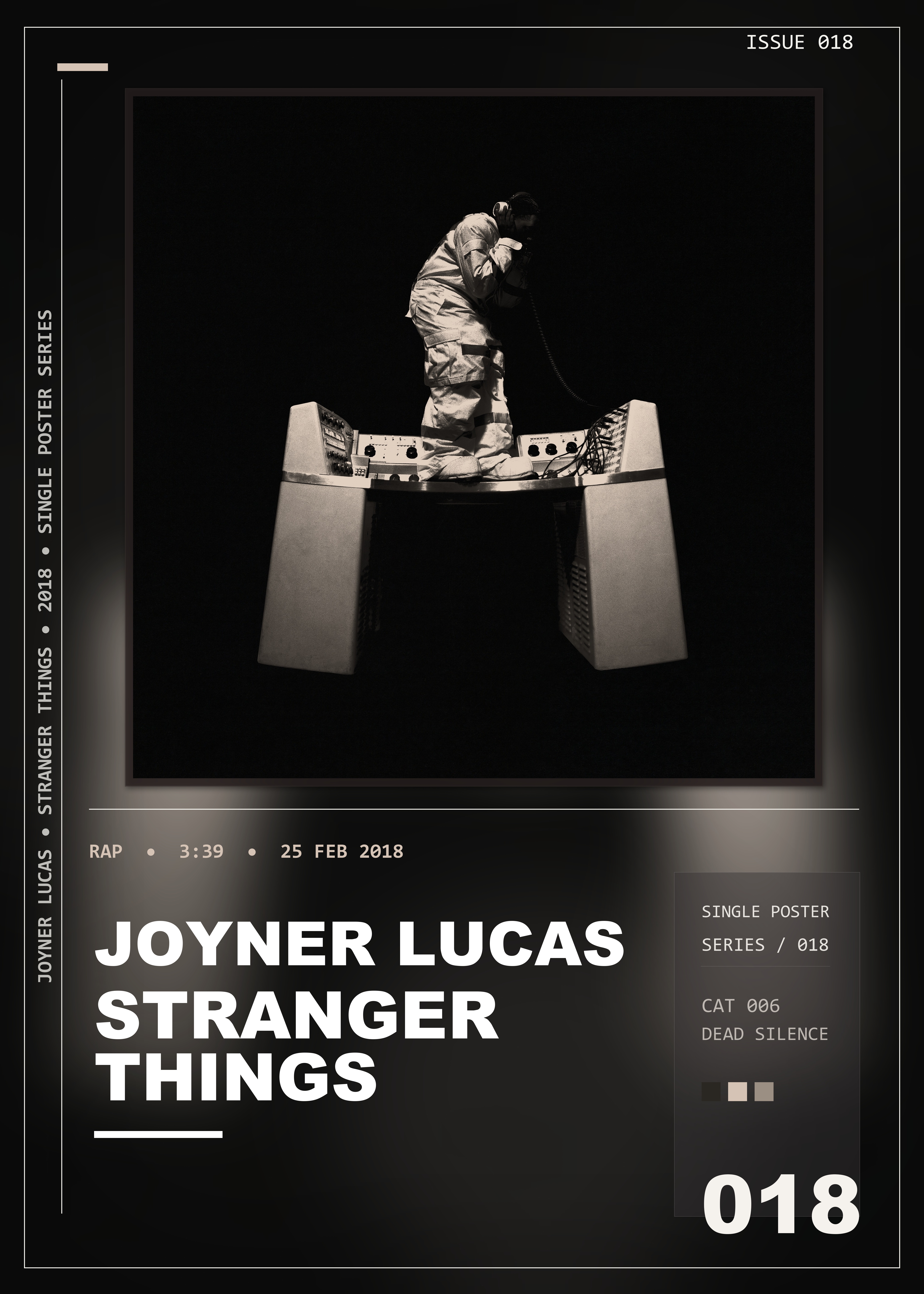 Music poster: Joyner Lucas - Stranger Things
