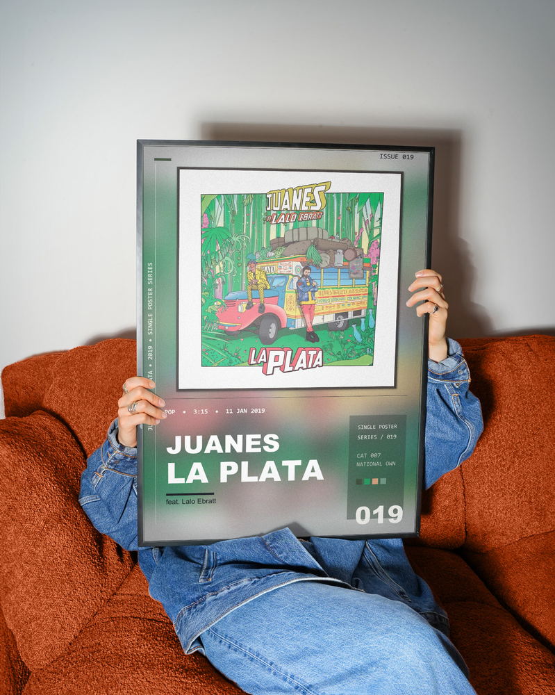 Music poster: Juanes - La Plata feat Lalo Ebratt