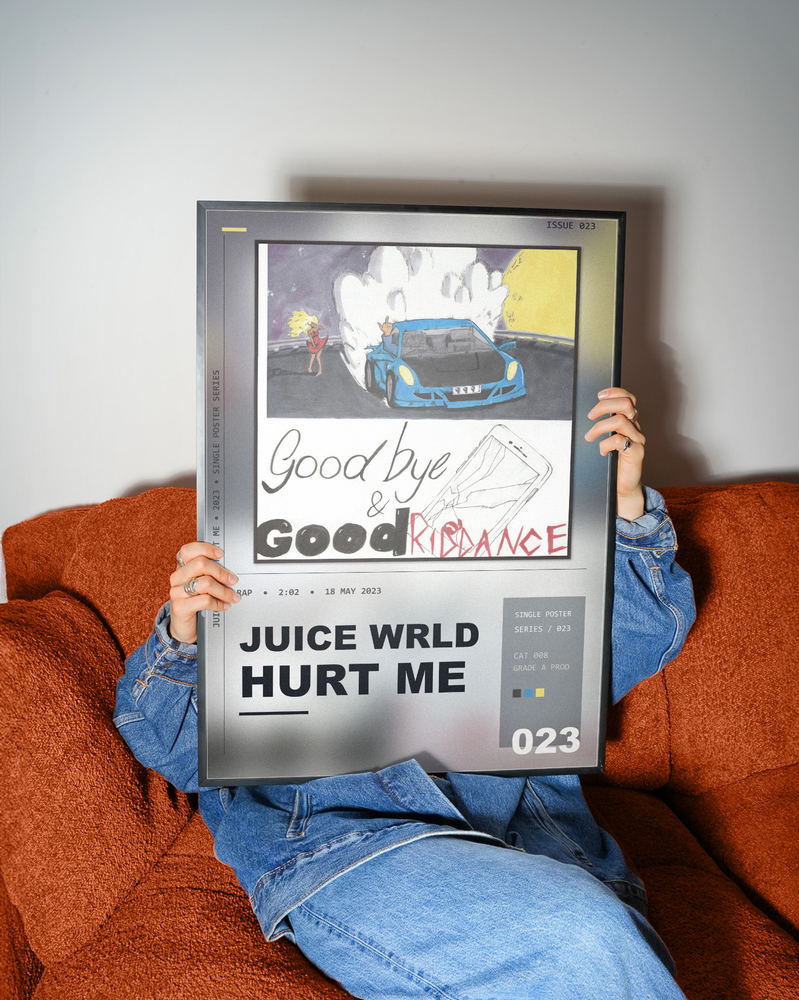 Music poster: Juice WRLD - Hurt Me