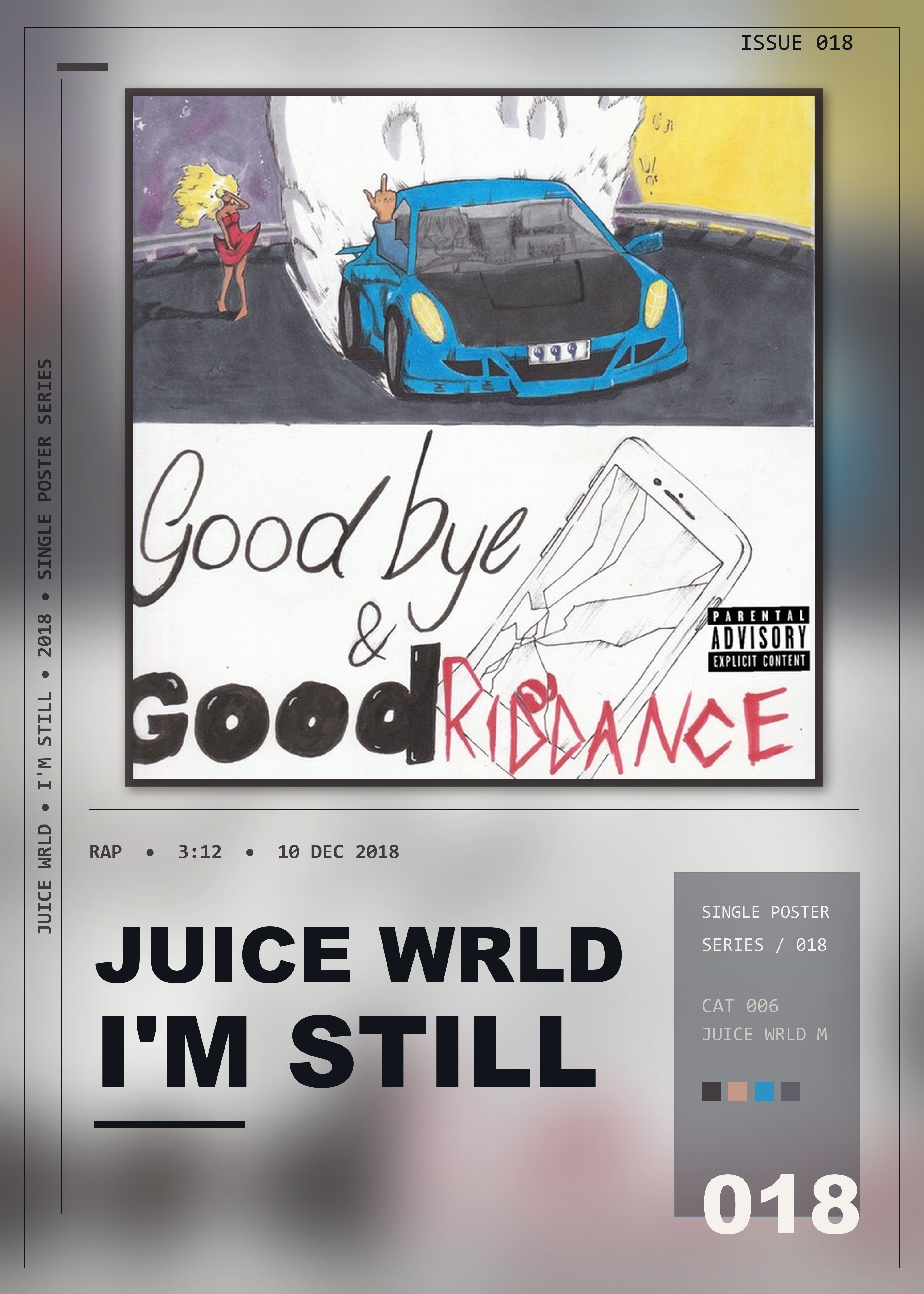 Music poster: Juice WRLD - Im Still