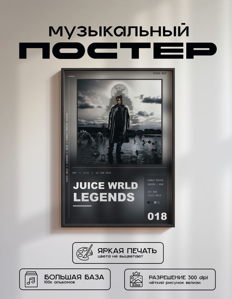 Music poster: Juice WRLD - Legends