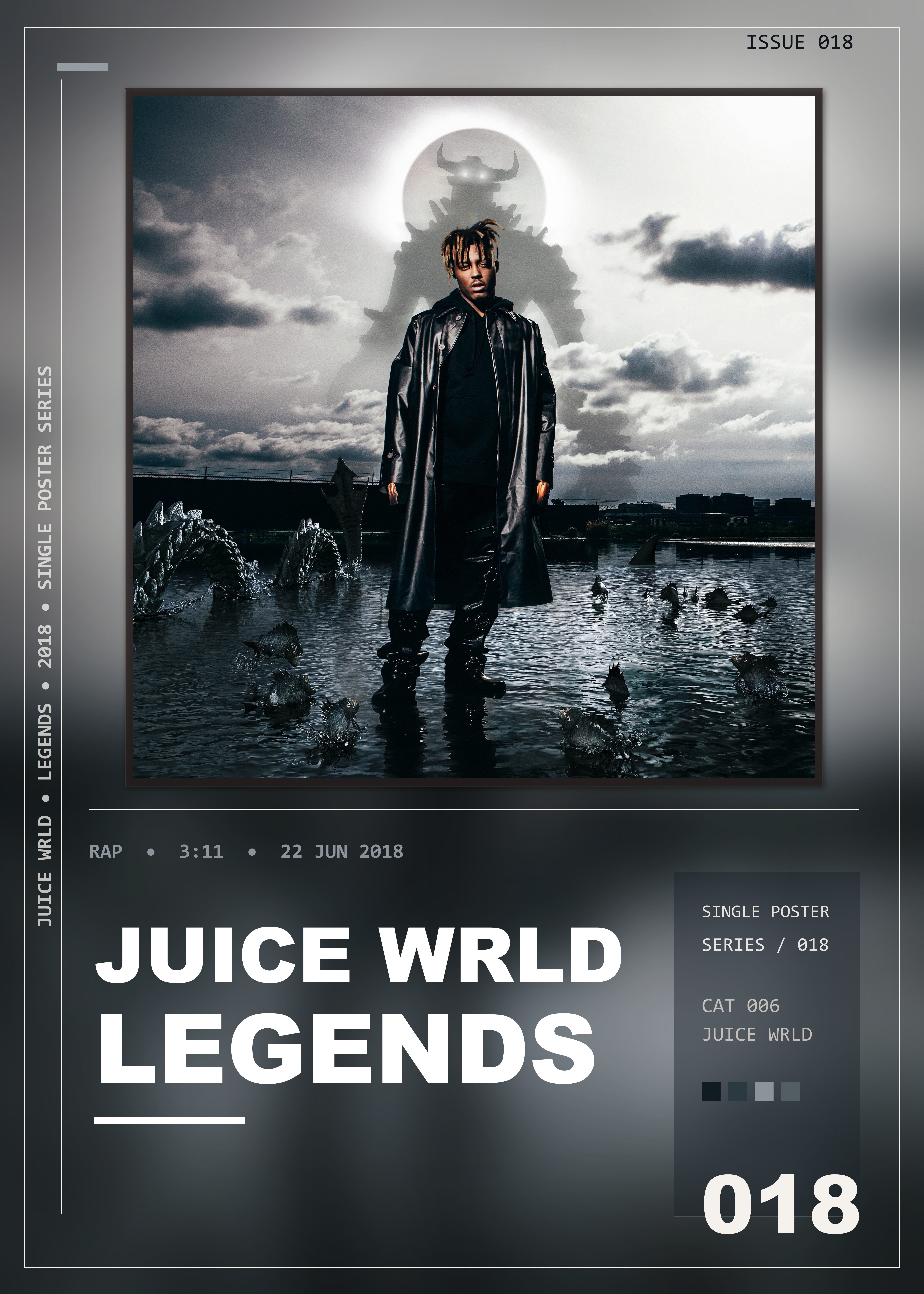 Music poster: Juice WRLD - Legends