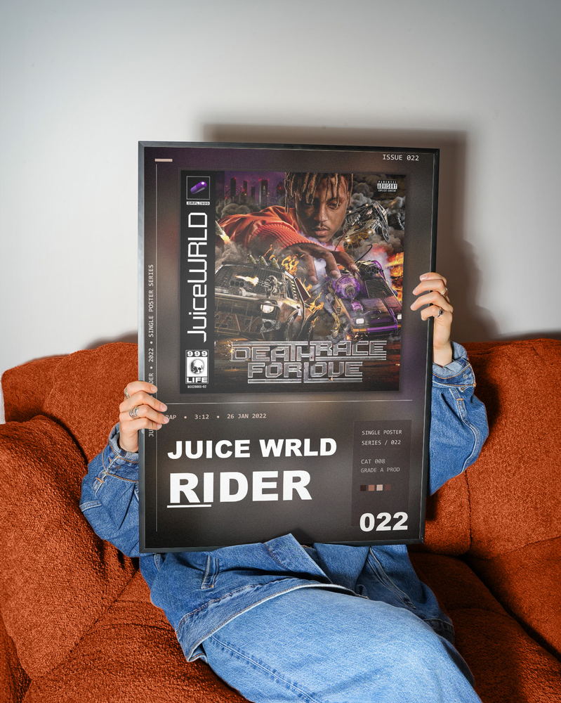 Music poster: Juice WRLD - Rider