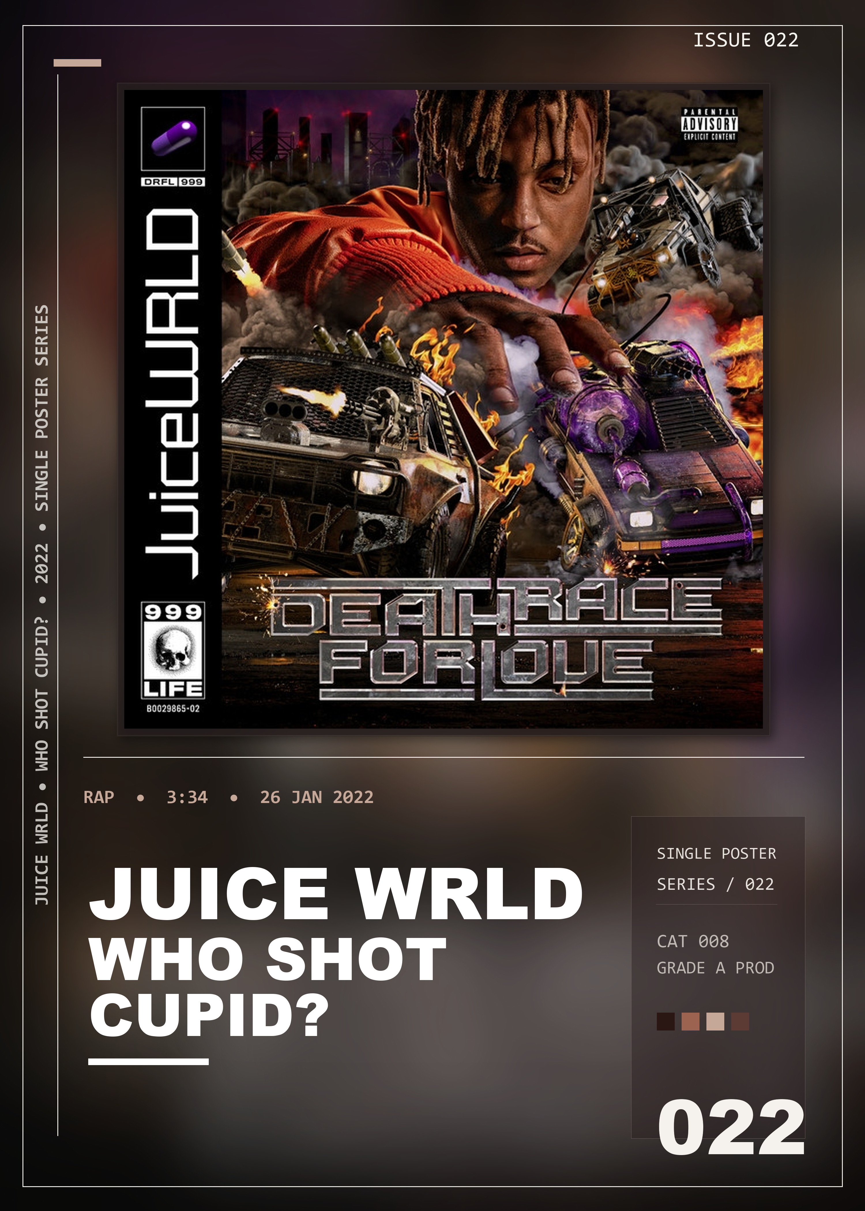 Music poster: Juice WRLD - Who Shot Cupid