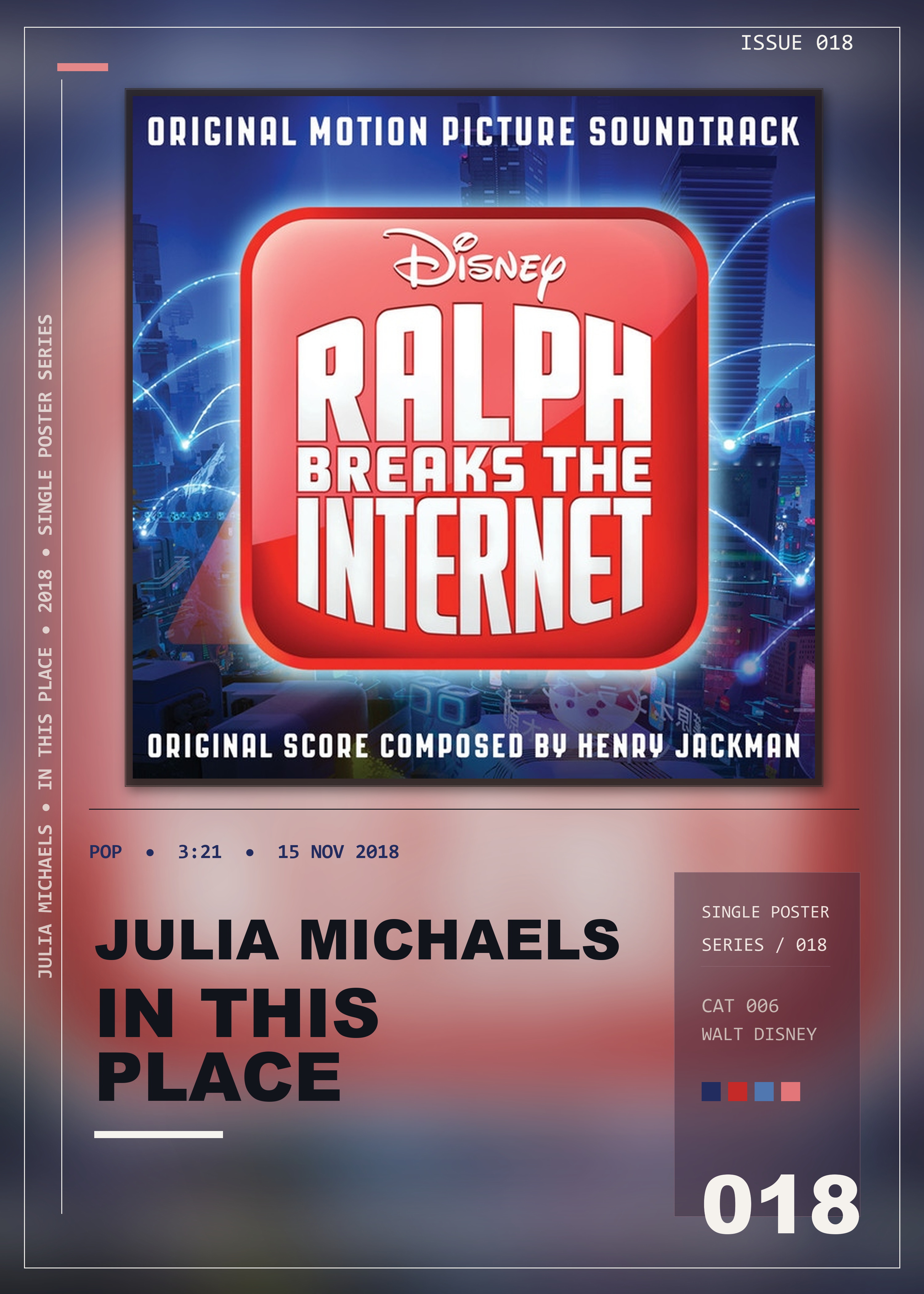 Music poster: Julia Michaels - In This Place