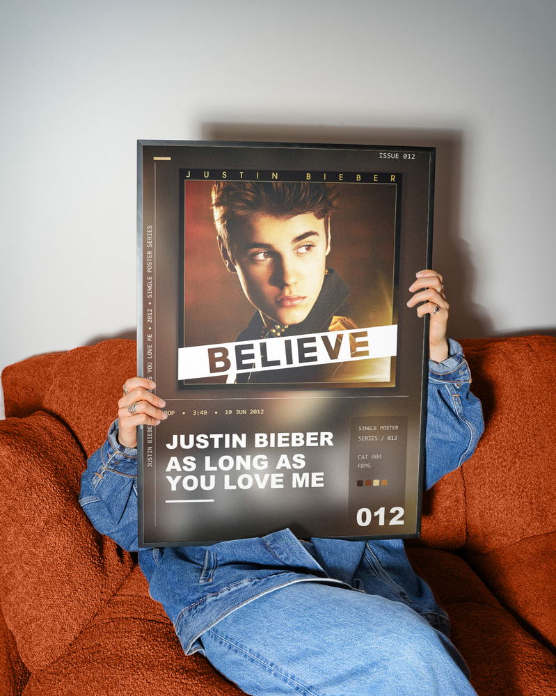 Music poster: Justin Bieber - As Long As You Love Me