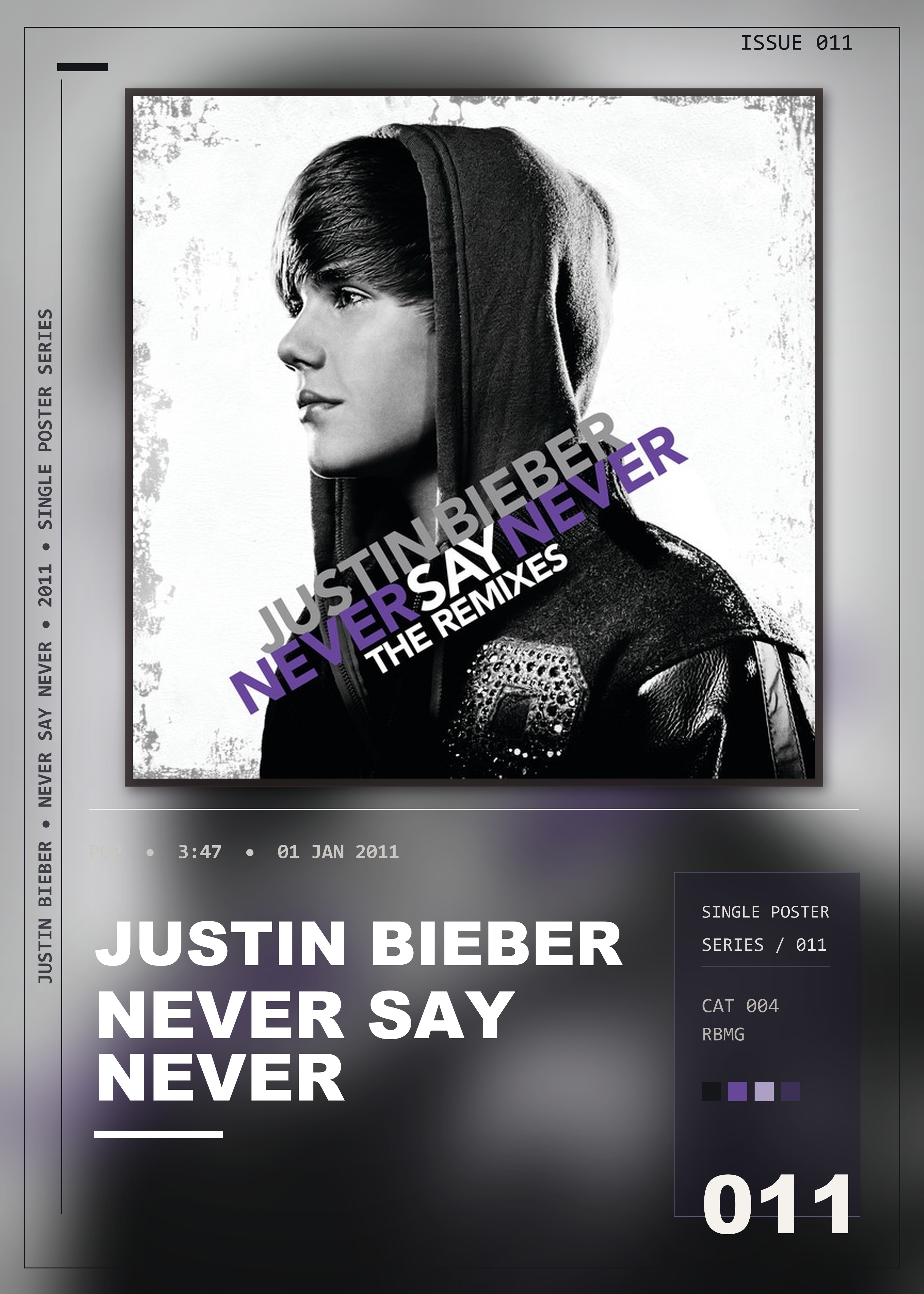 Music poster: Justin Bieber - Never Say Never