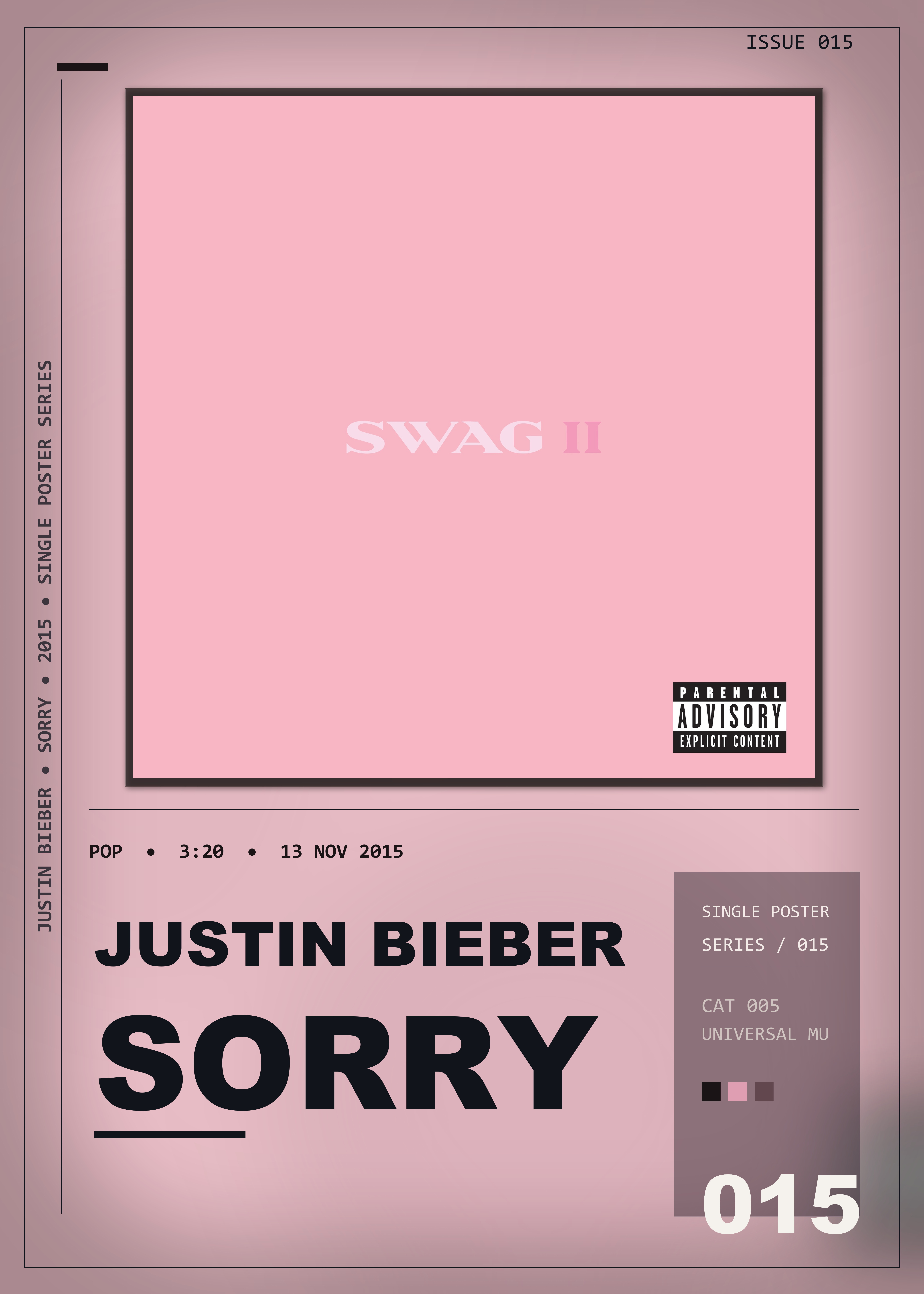 Music poster: Justin Bieber - Sorry