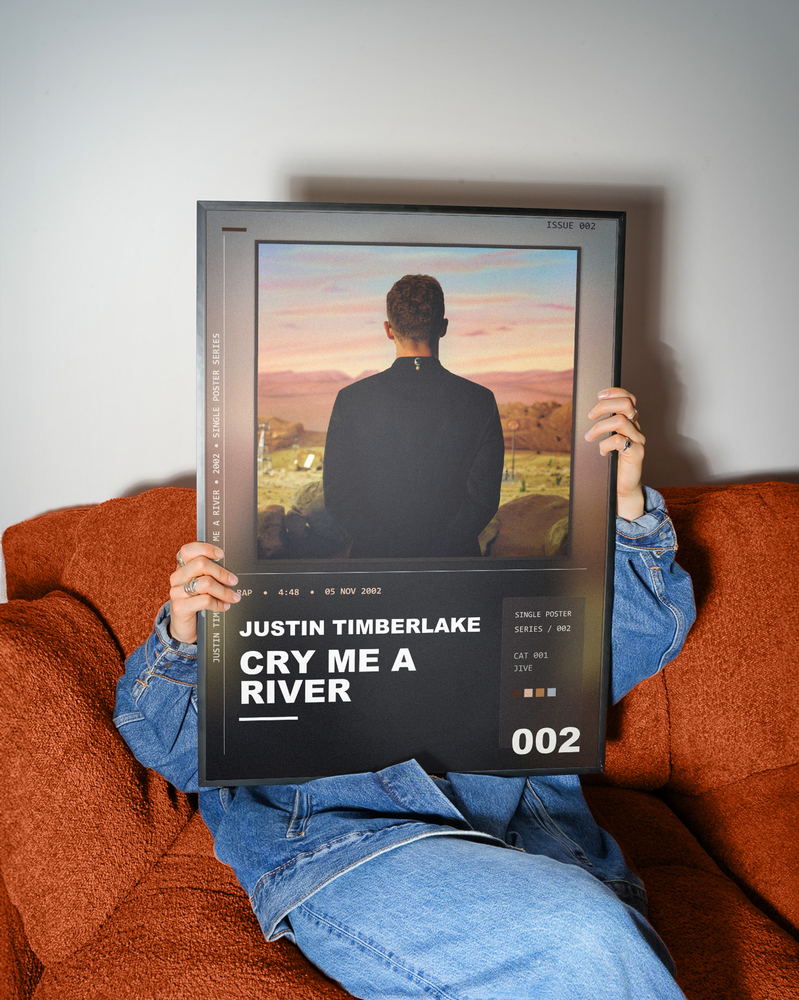 Music poster: Justin Timberlake - Cry Me a River
