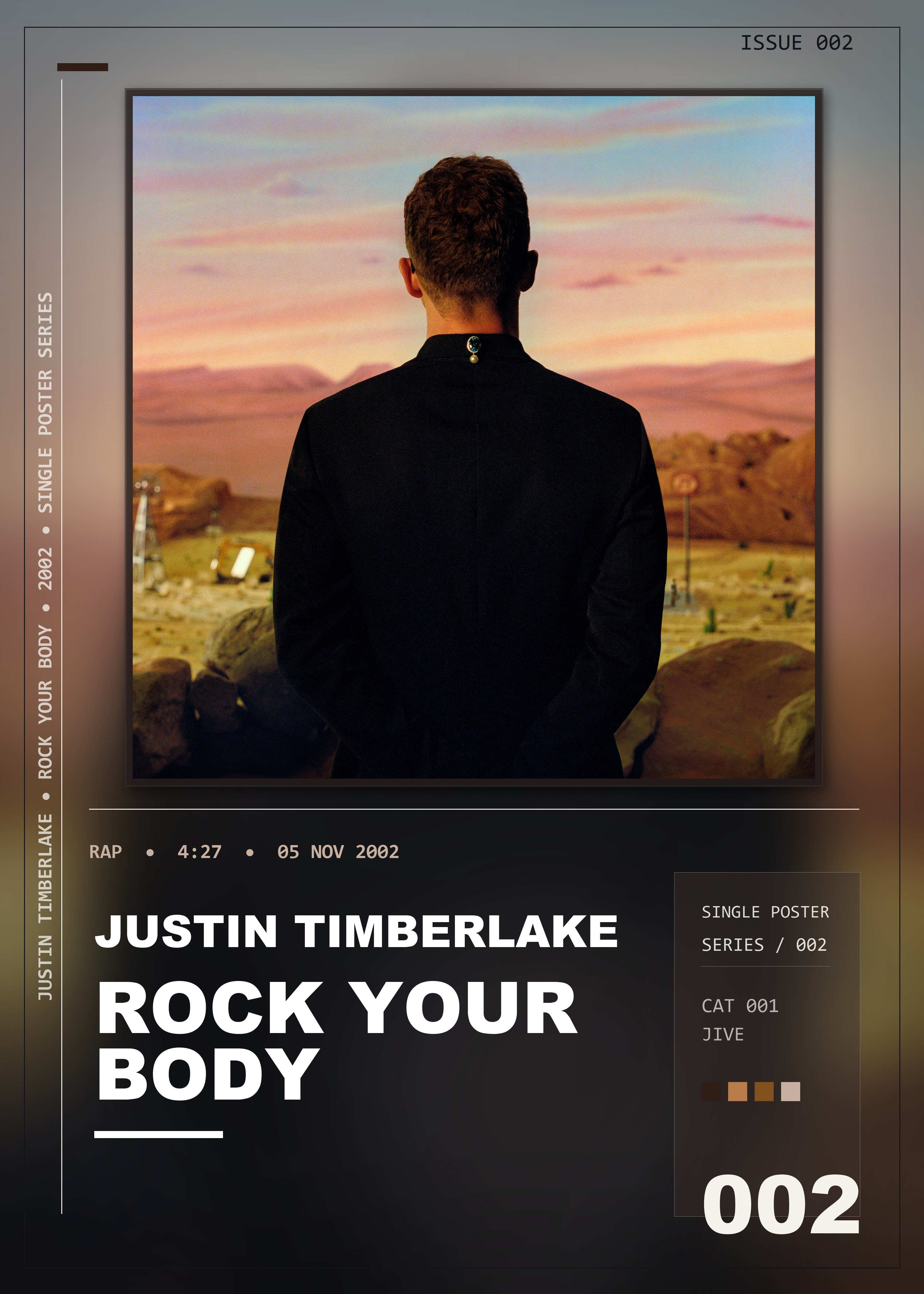 Music poster: Justin Timberlake - Rock Your Body