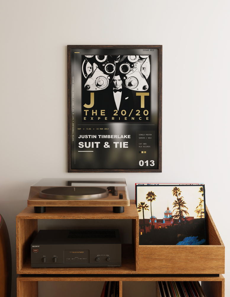 Music poster: Justin Timberlake - Suit Tie