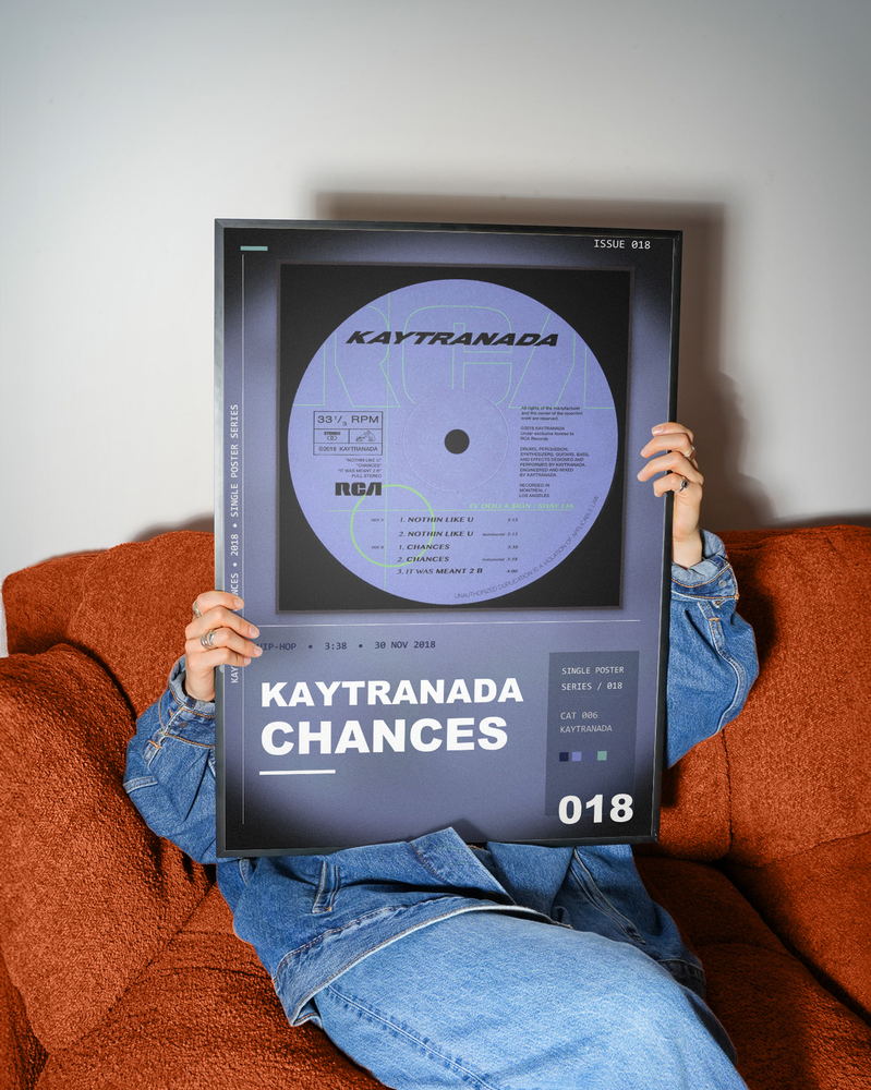 Music poster: KAYTRANADA - CHANCES