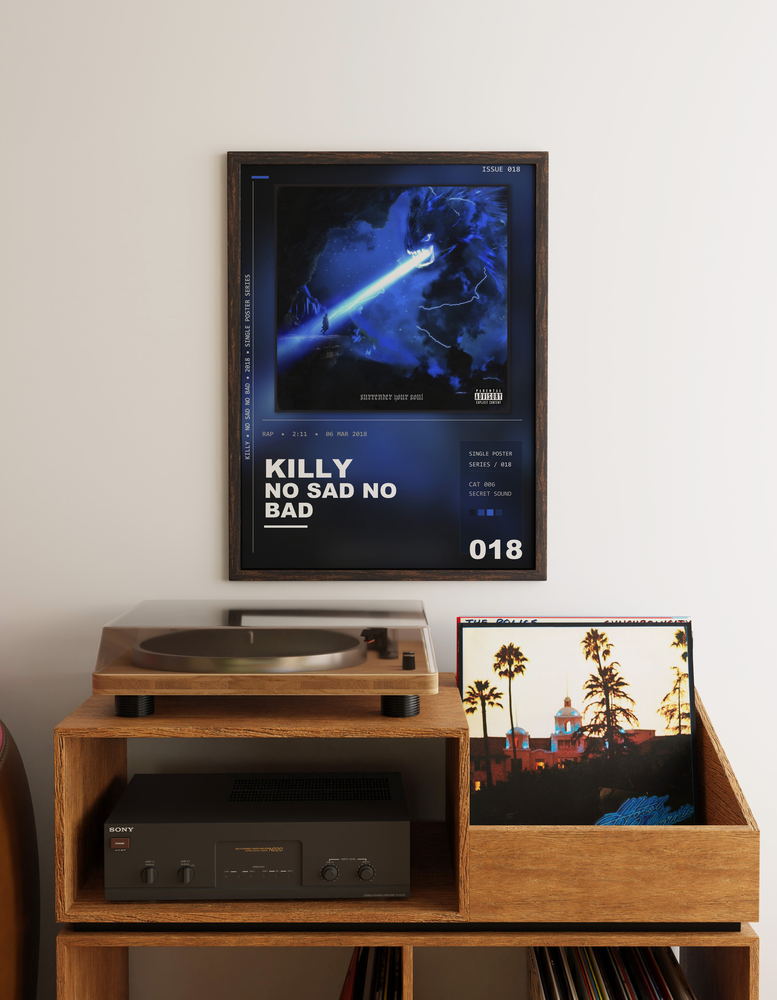 Music poster: KILLY - No Sad No Bad