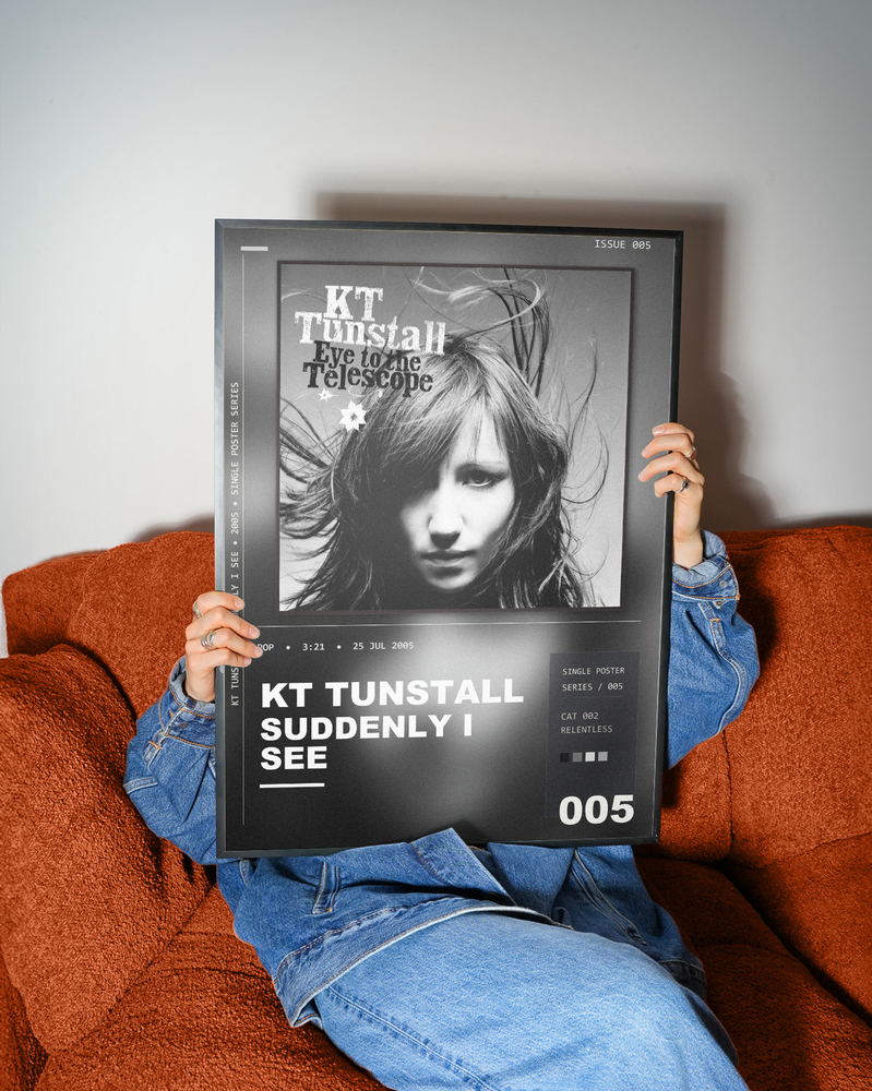 Music poster: KT Tunstall - Suddenly I See
