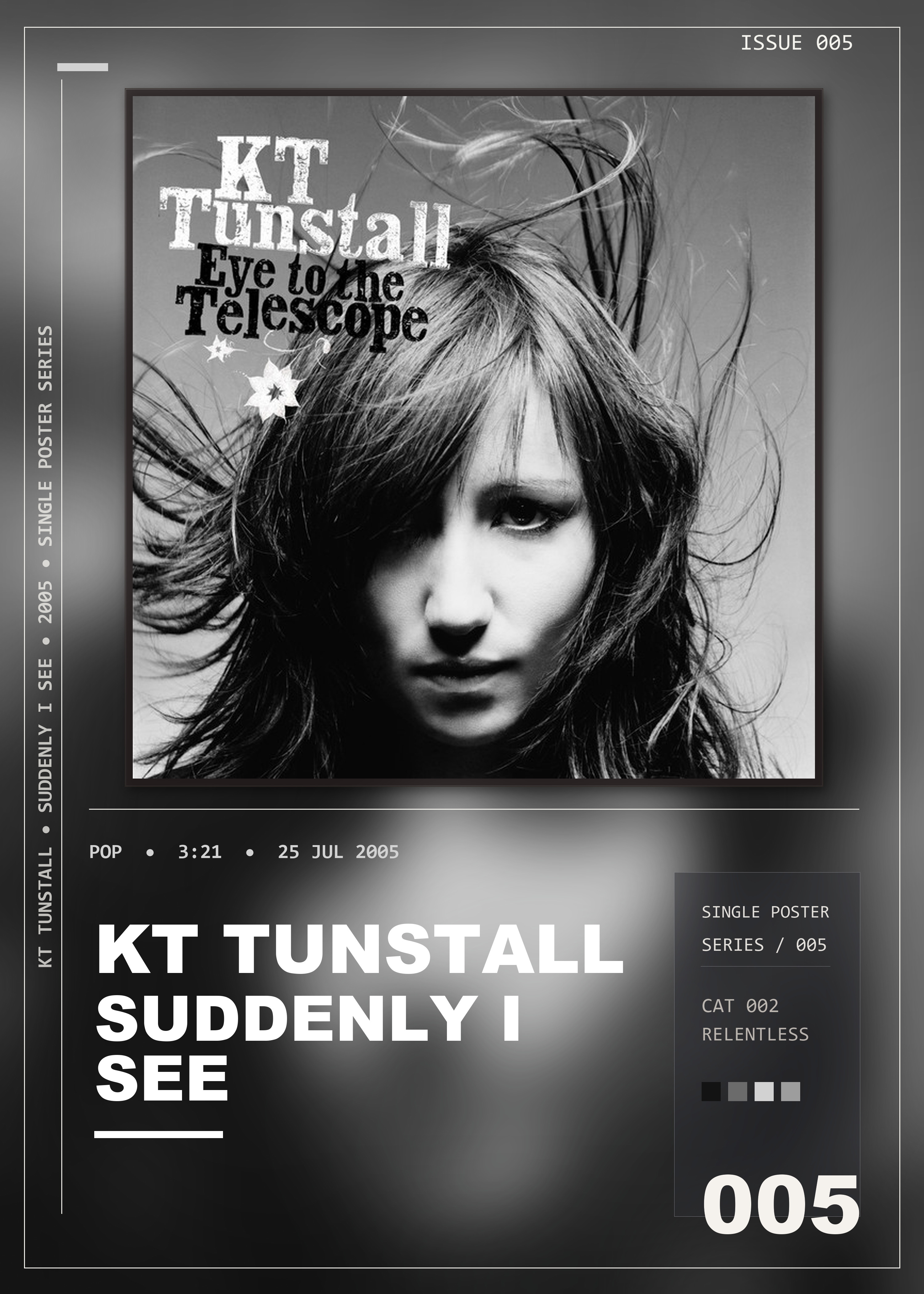 Music poster: KT Tunstall - Suddenly I See