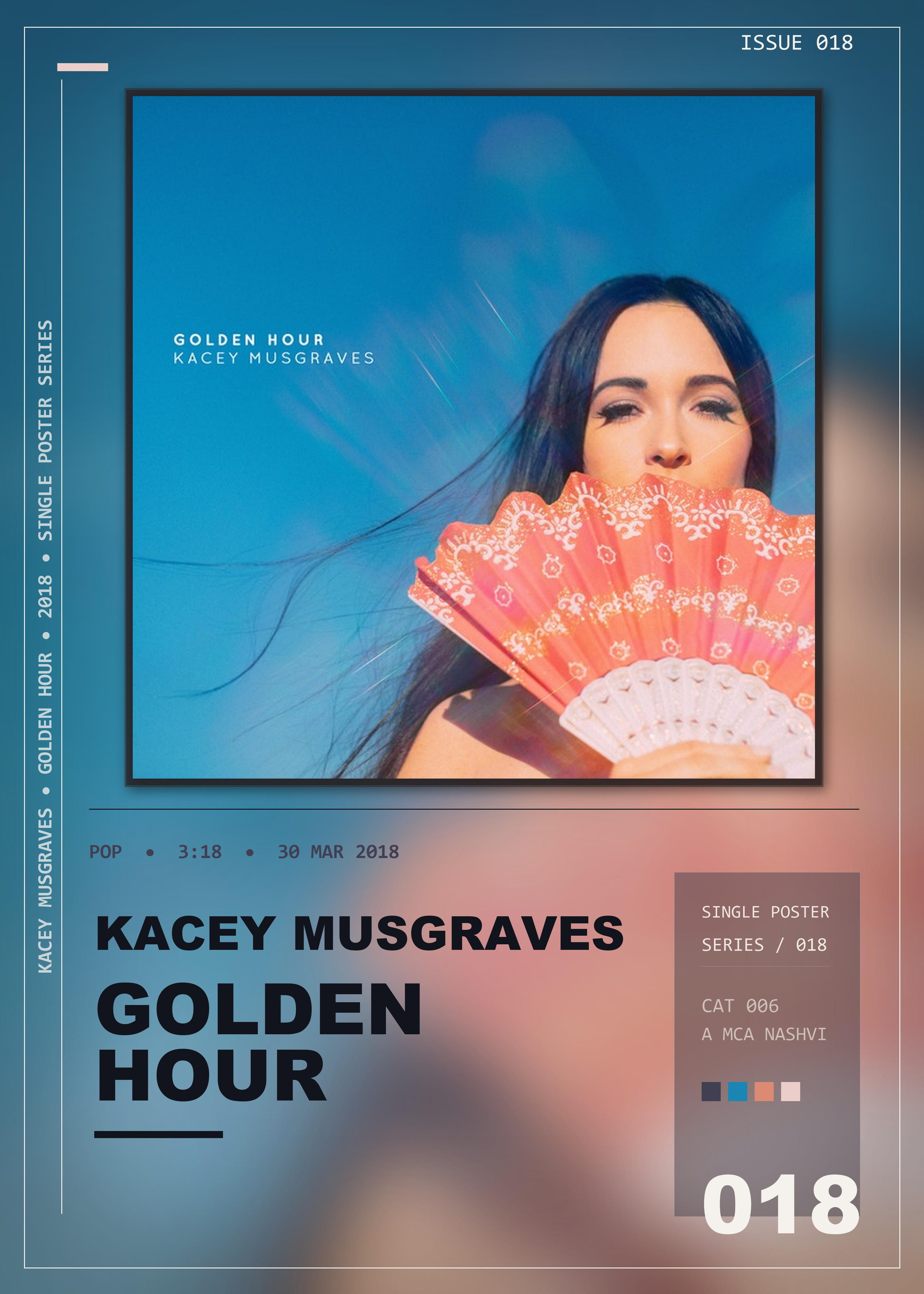 Music poster: Kacey Musgraves - Golden Hour