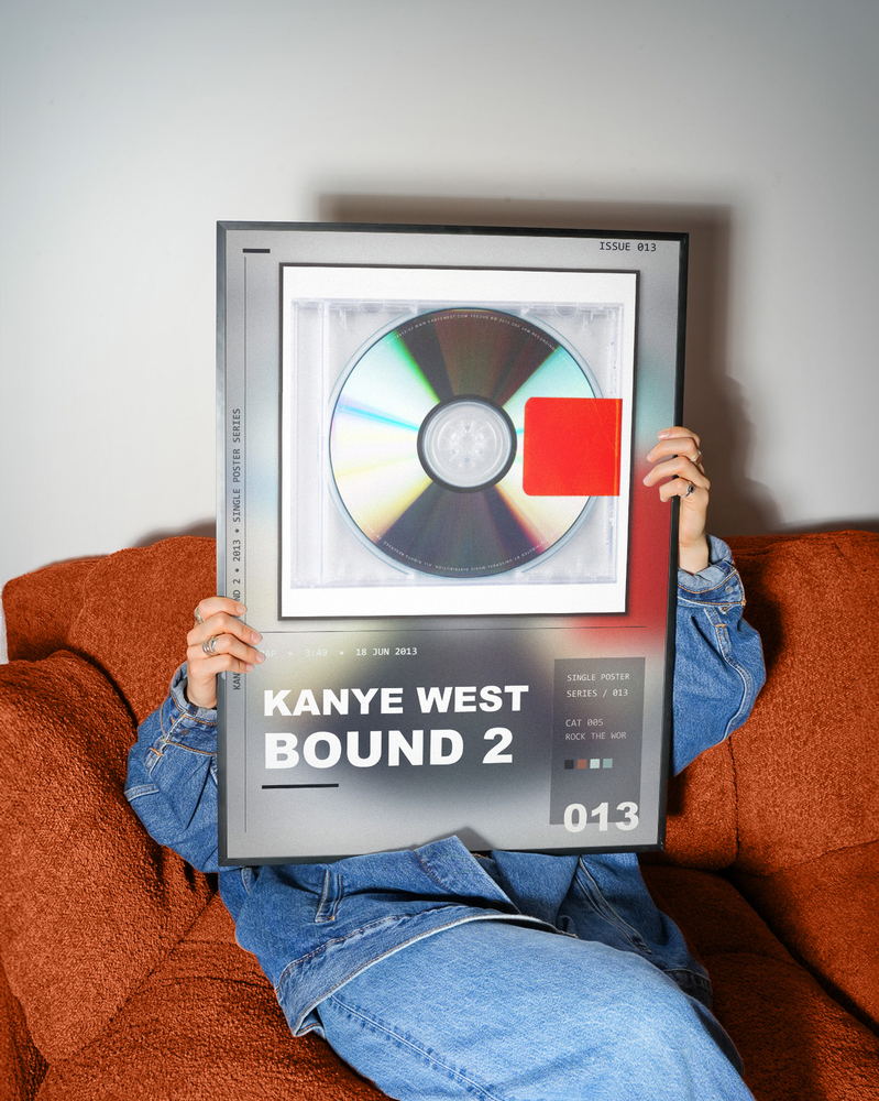 Music poster: Kanye West - Bound 2