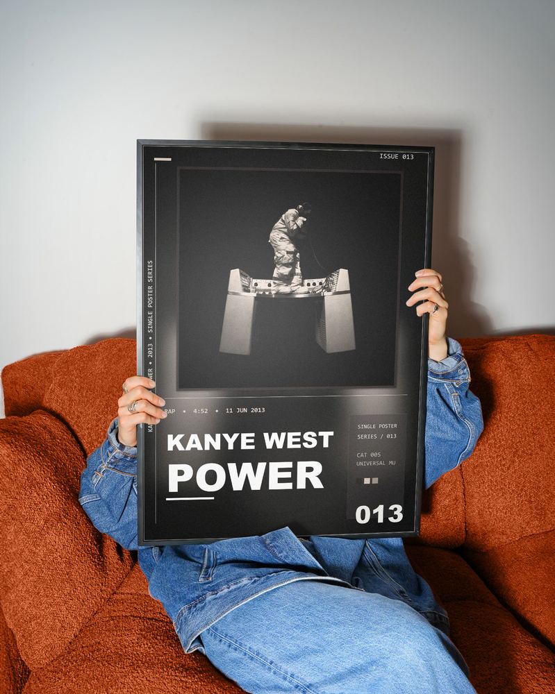 Music poster: Kanye West - POWER