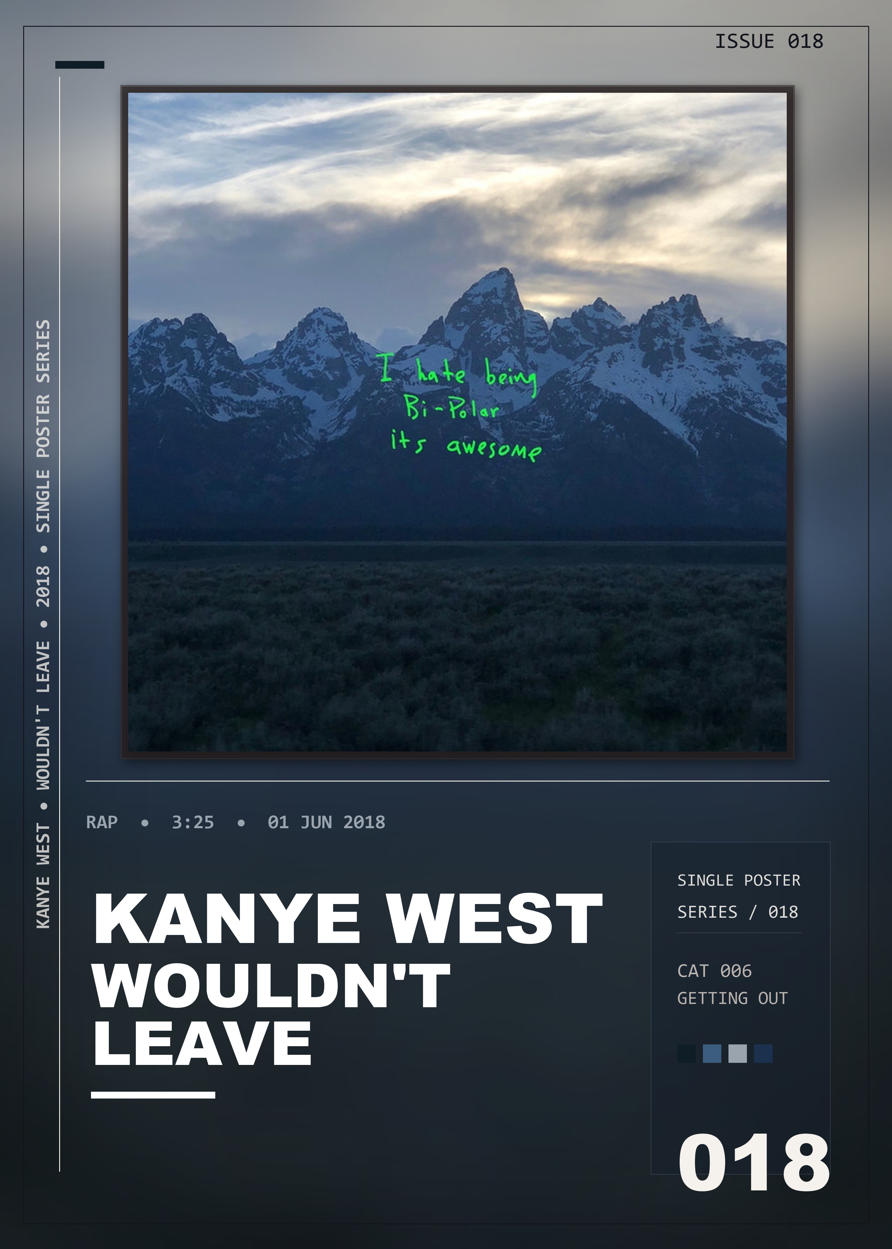Music poster: Kanye West - Wouldnt Leave