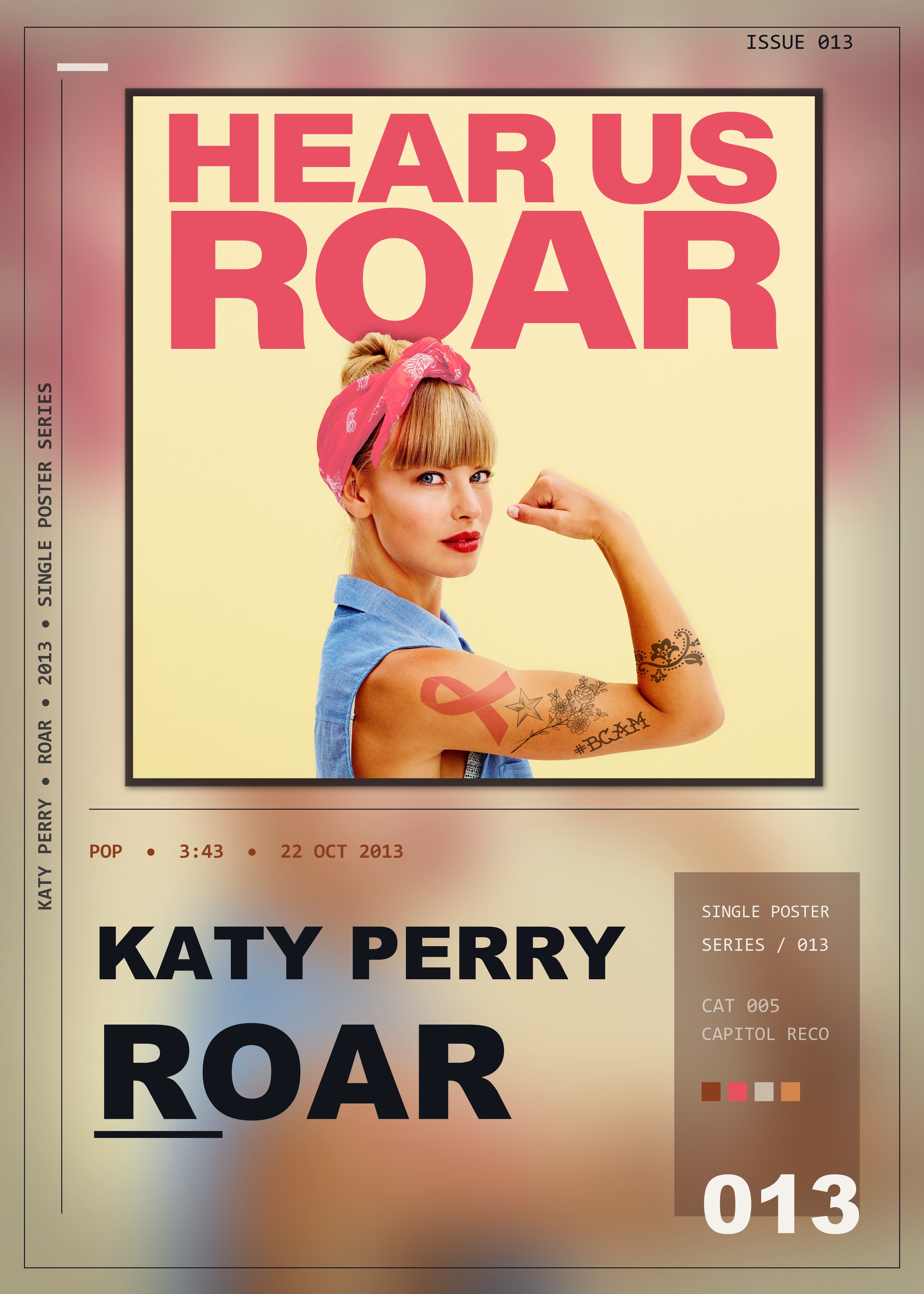 Music poster: Katy Perry - Roar