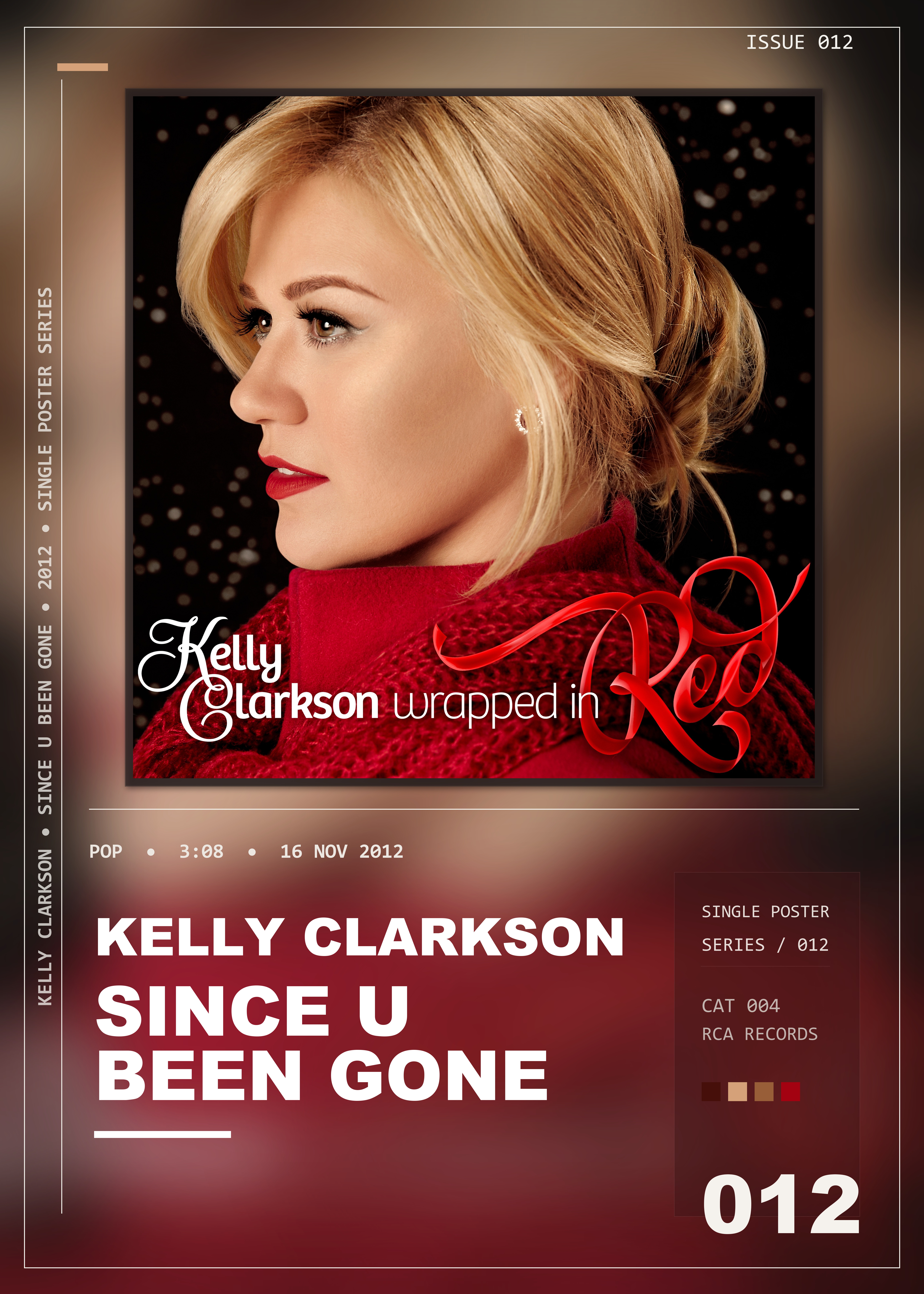 Music poster: Kelly Clarkson - Since U Been Gone