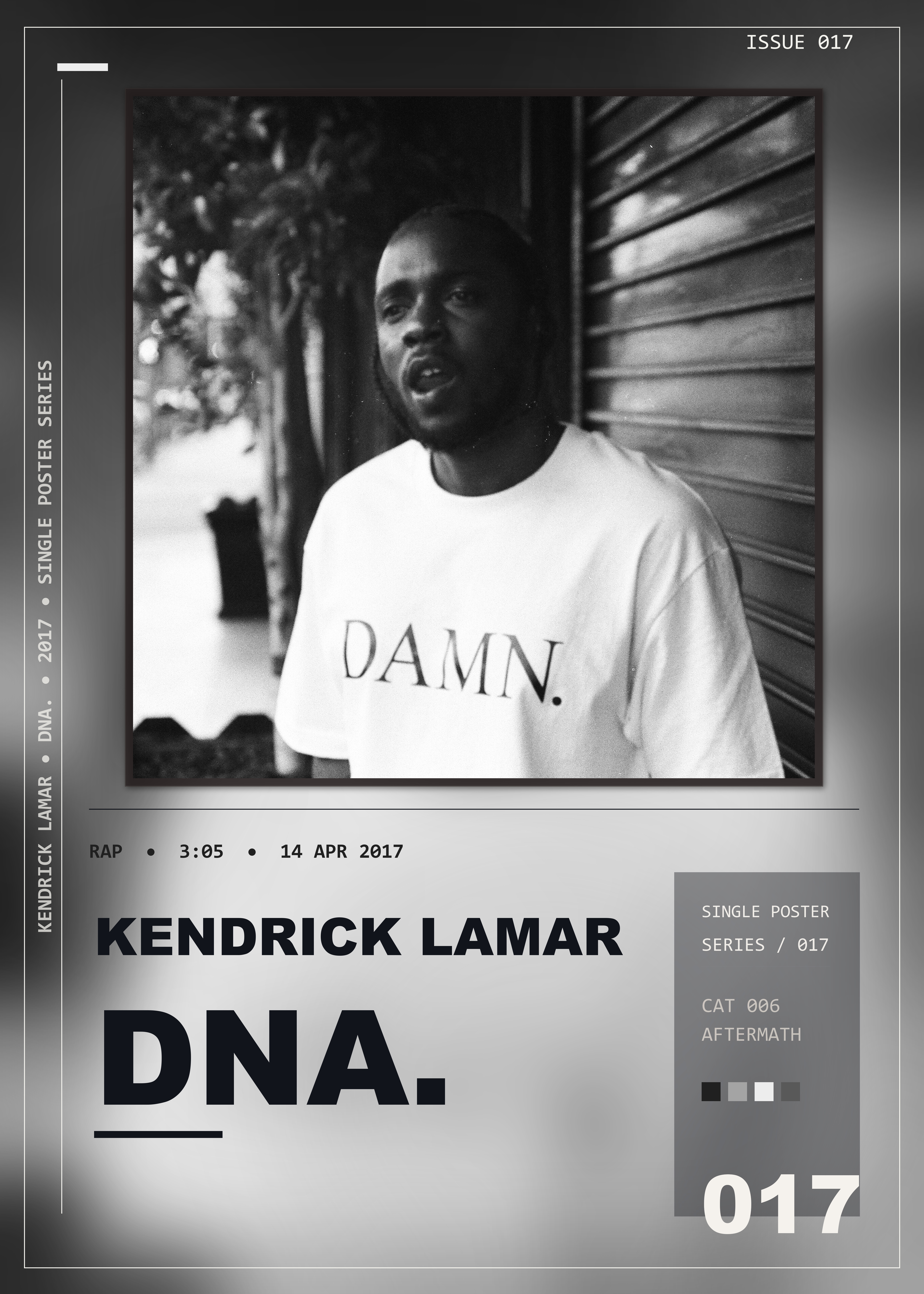 Music poster: Kendrick Lamar - DNA