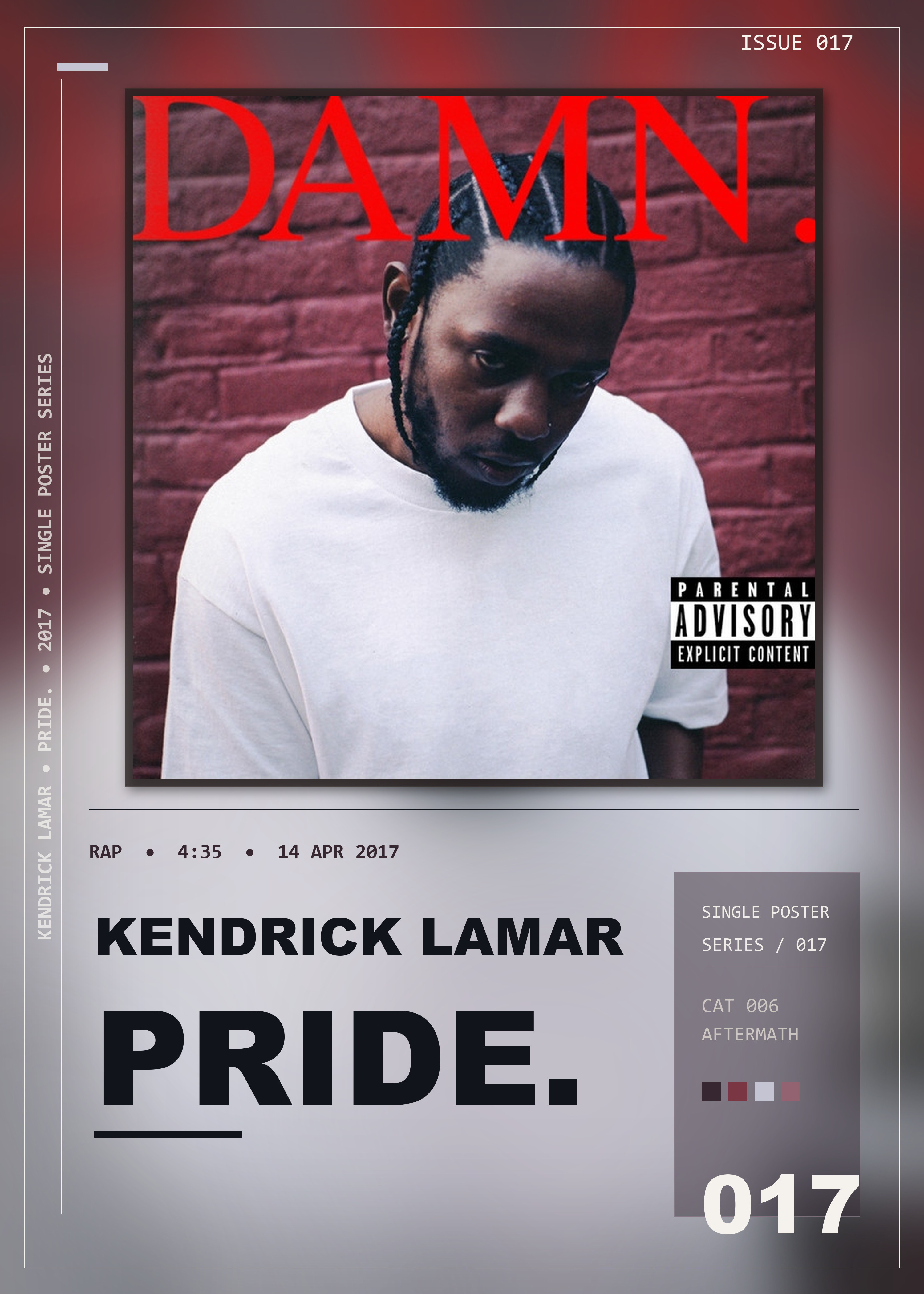 Music poster: Kendrick Lamar - PRIDE