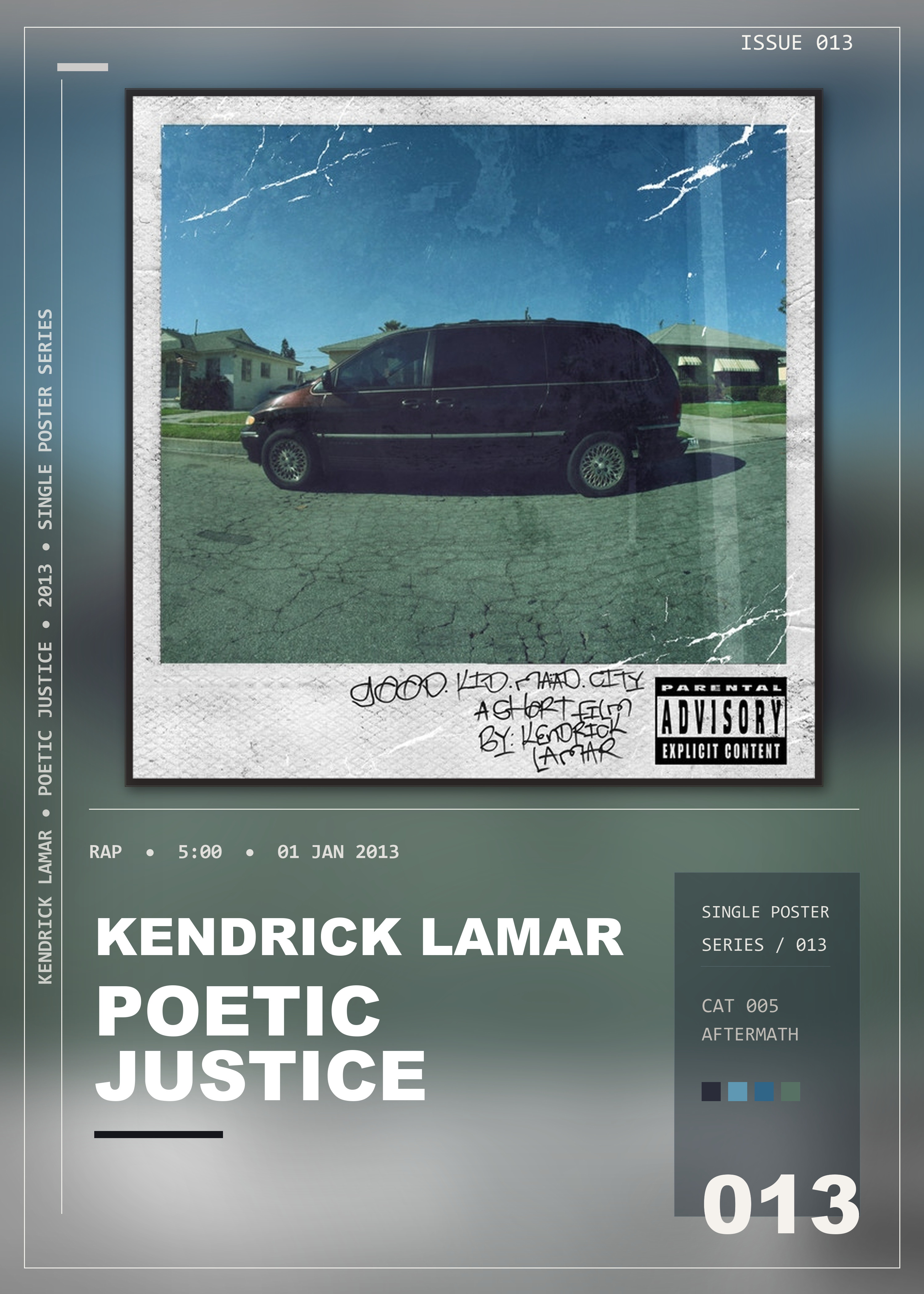 Music poster: Kendrick Lamar - Poetic Justice