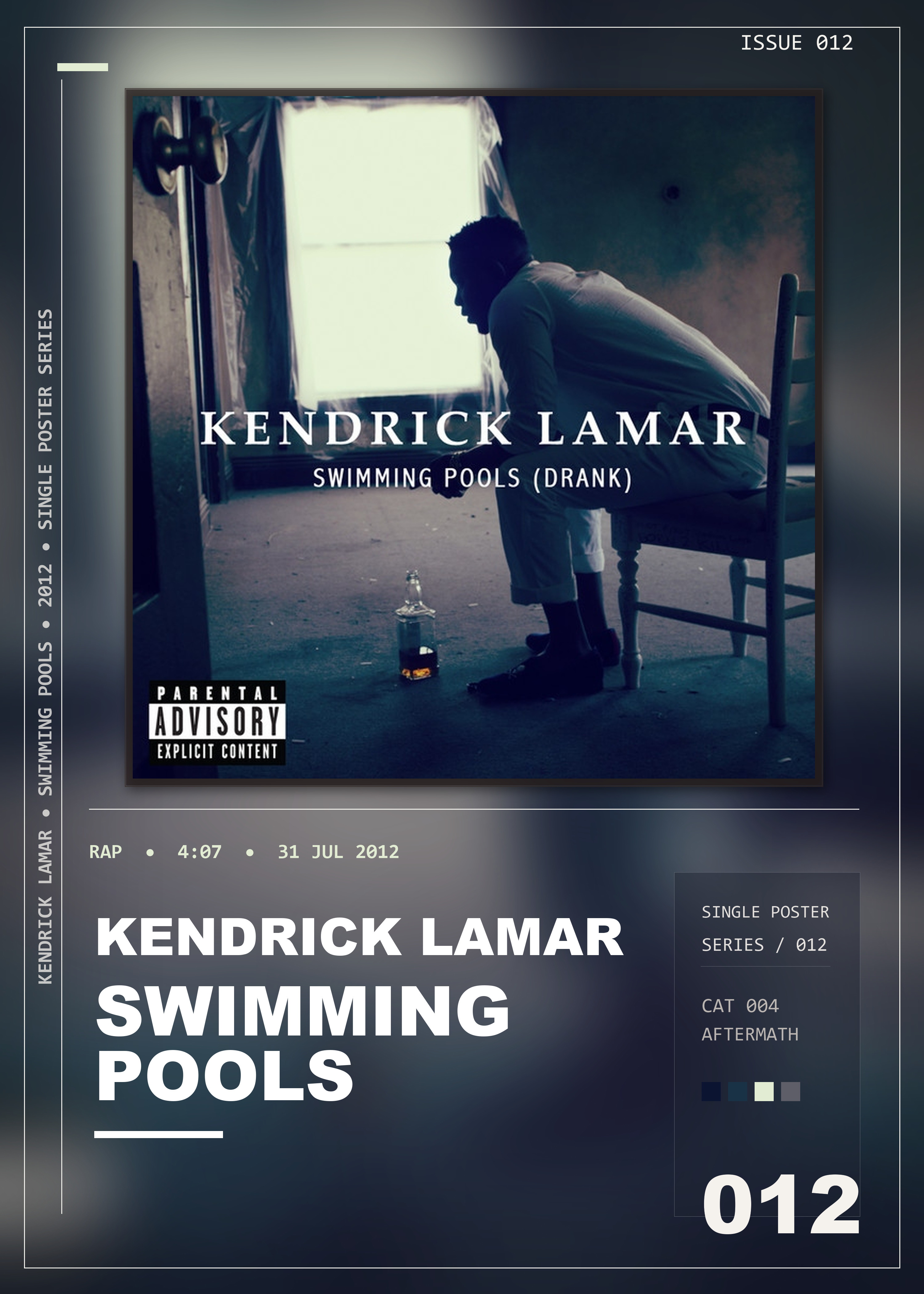 Music poster: Kendrick Lamar - Swimming Pools Drank