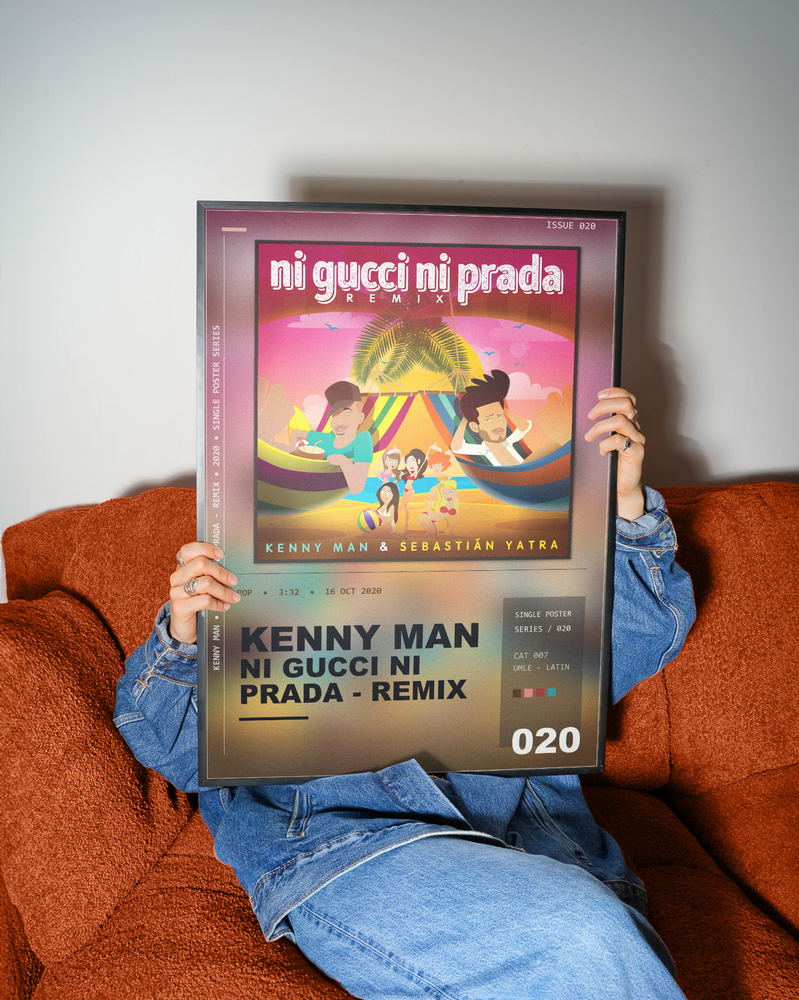 Music poster: Kenny Man - Ni Gucci Ni Prada - Remix