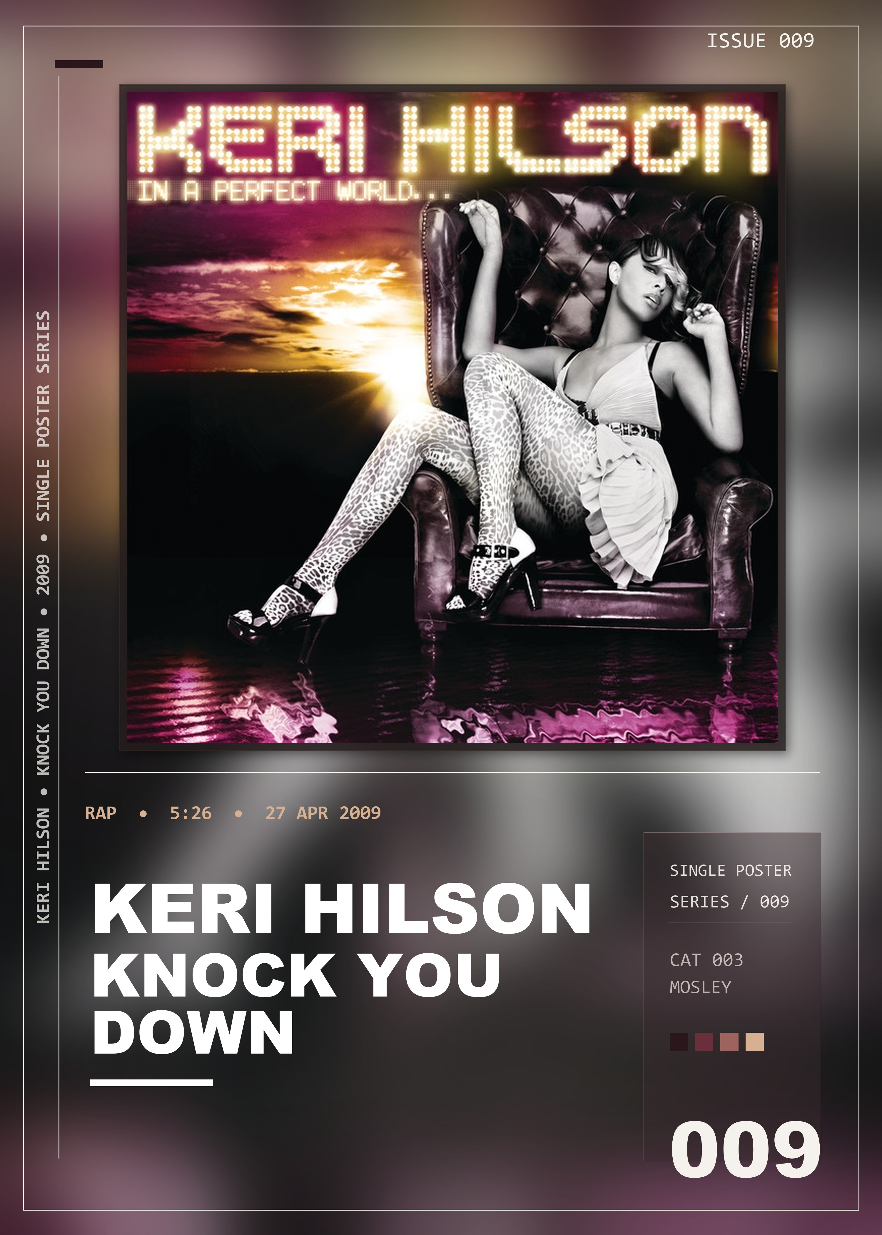 Music poster: Keri Hilson - Knock You Down