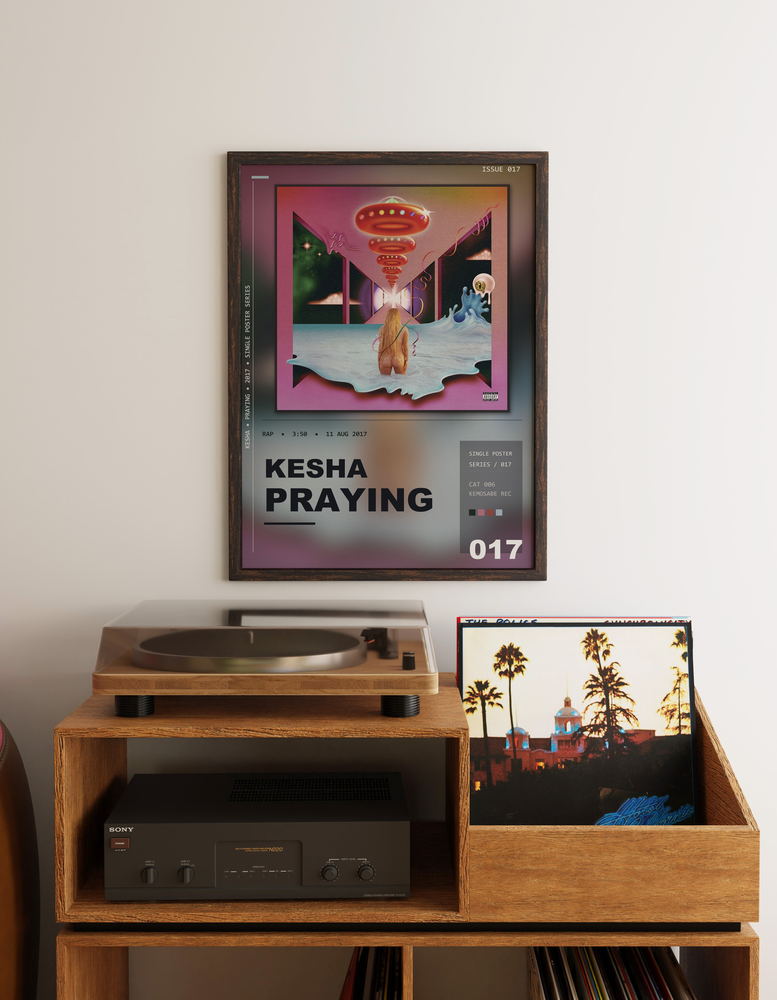 Music poster: Kesha - Praying