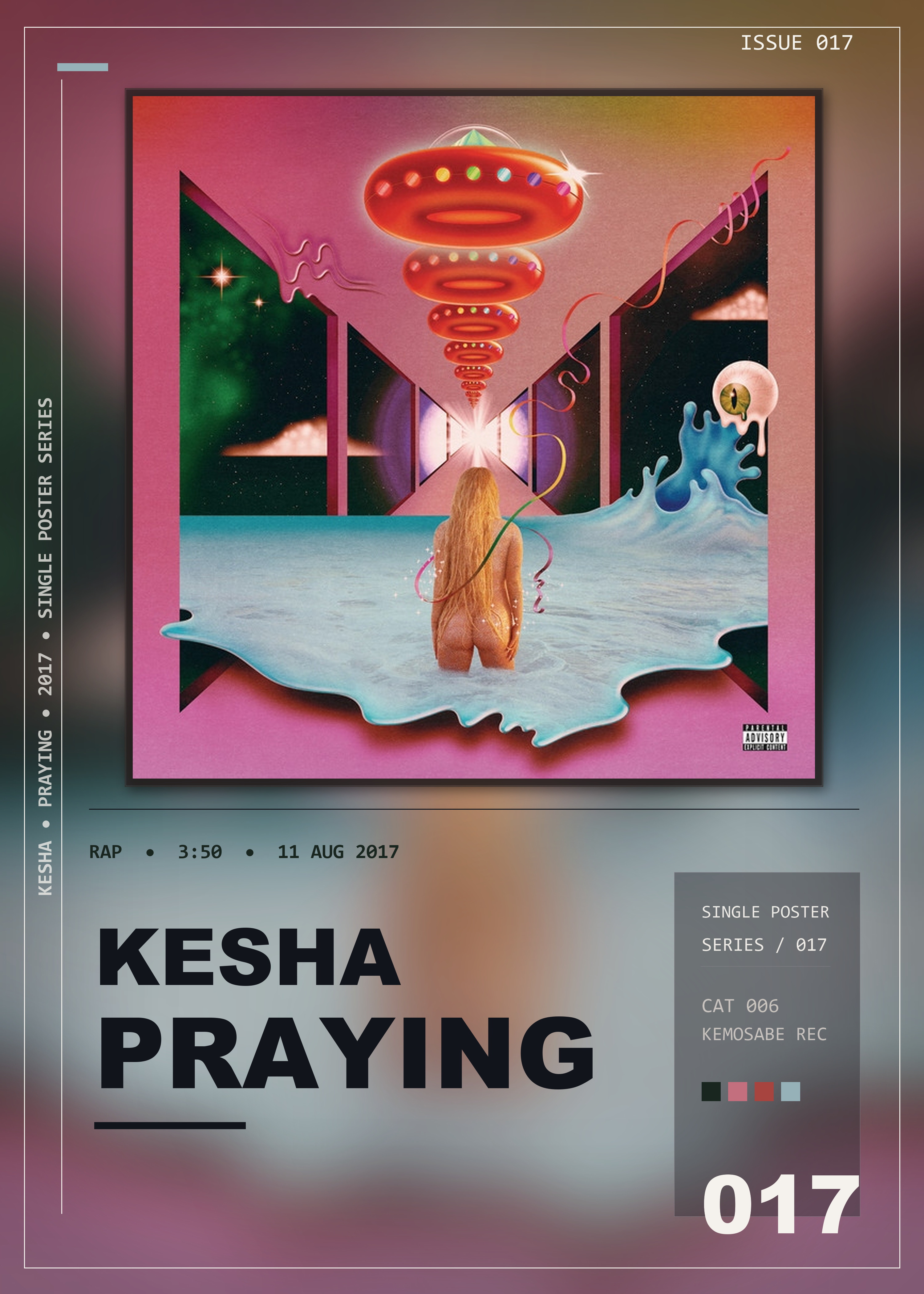 Music poster: Kesha - Praying