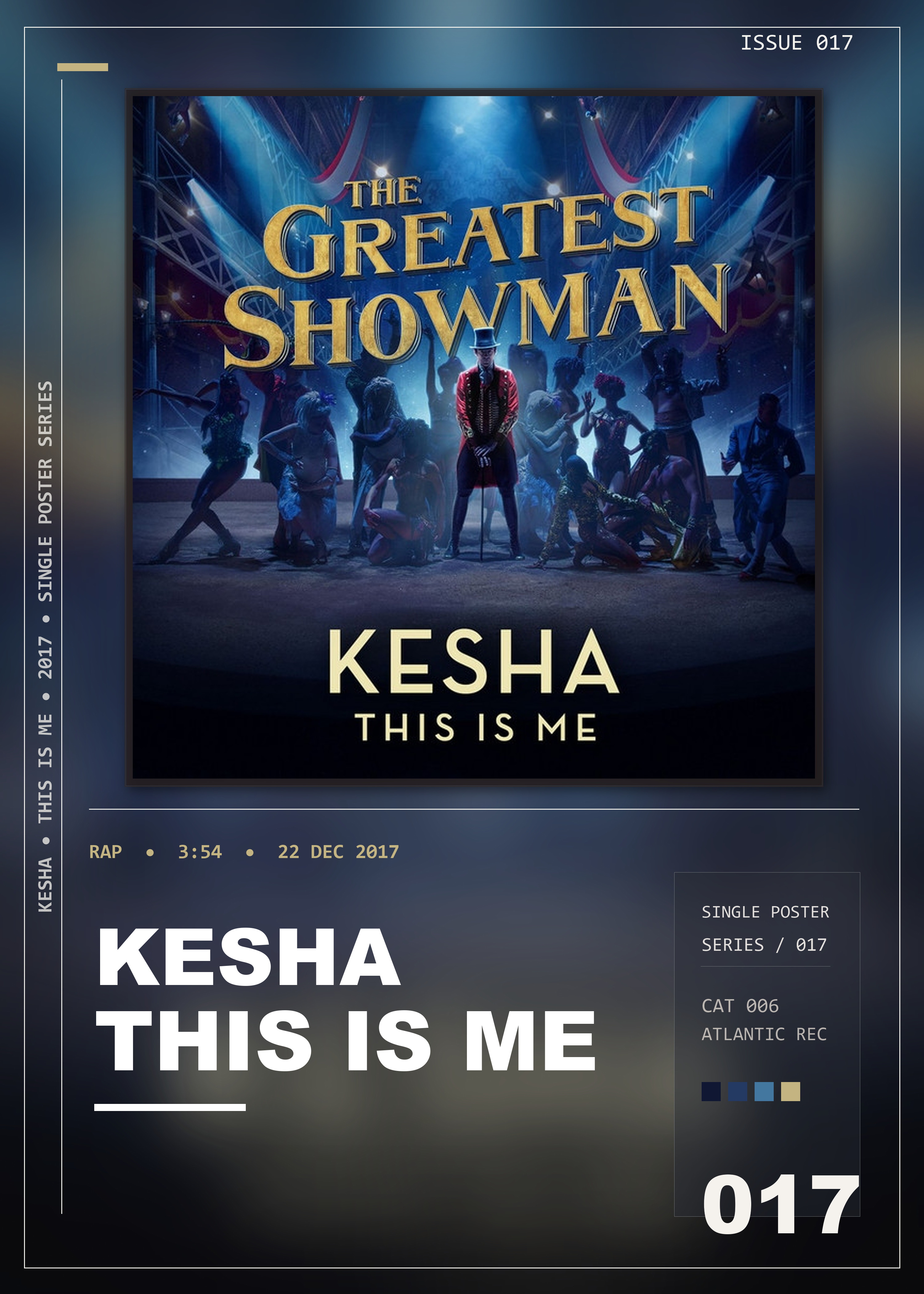 Music poster: Kesha - This Is Me
