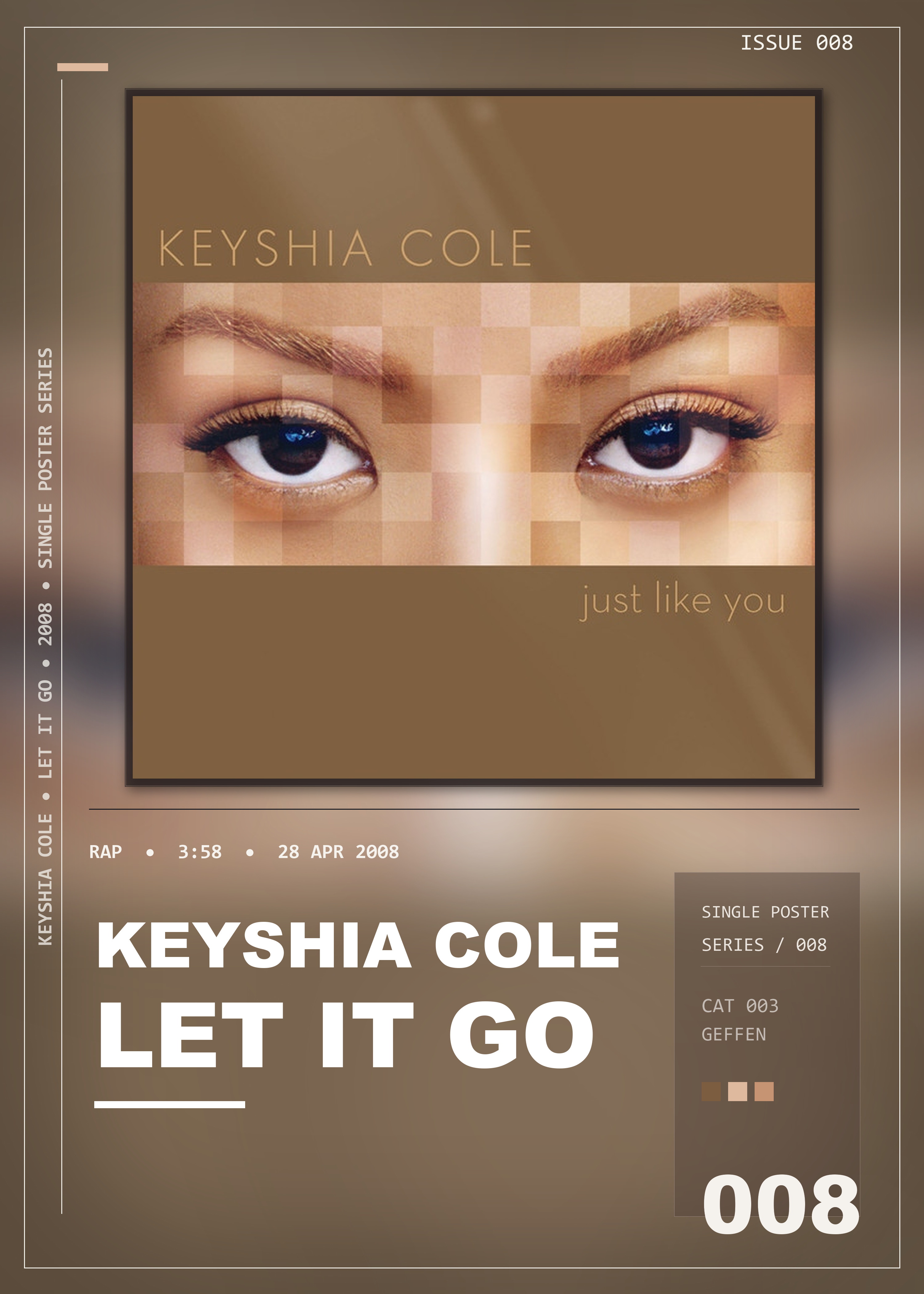 Music poster: Keyshia Cole - Let It Go