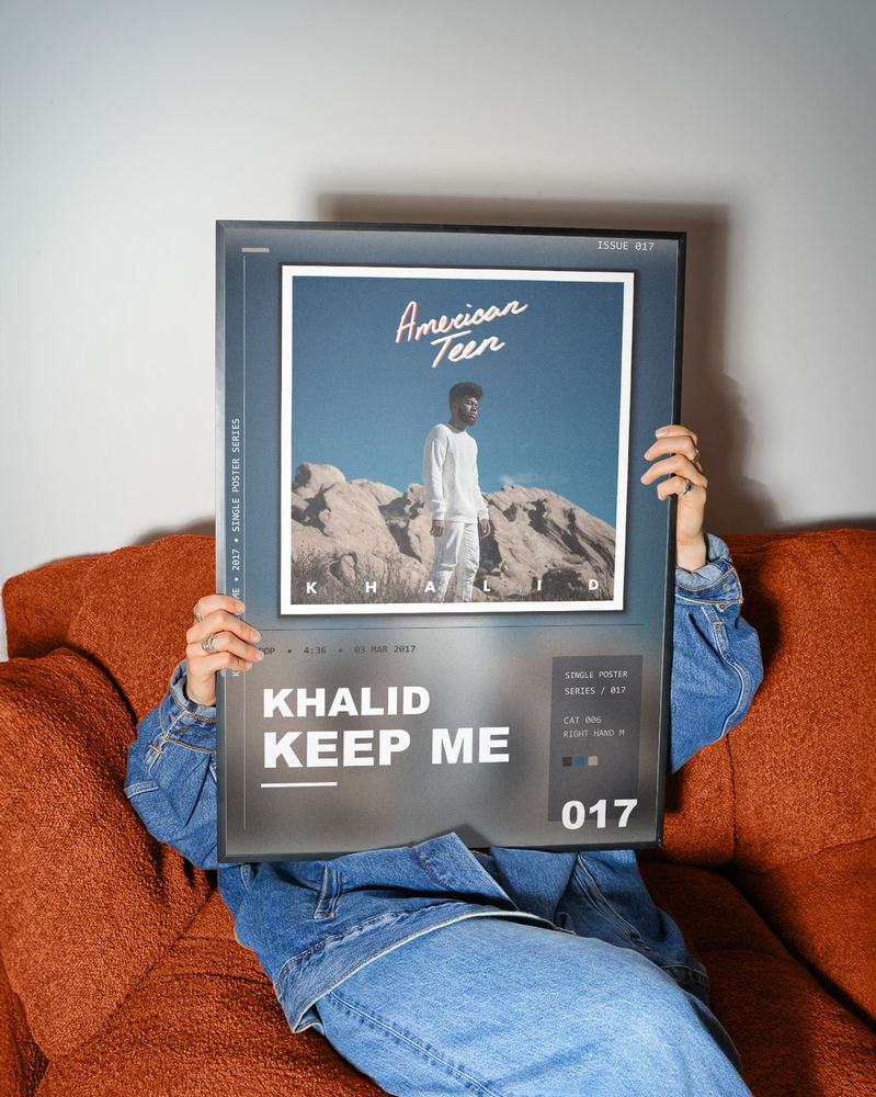 Music poster: Khalid - Keep Me