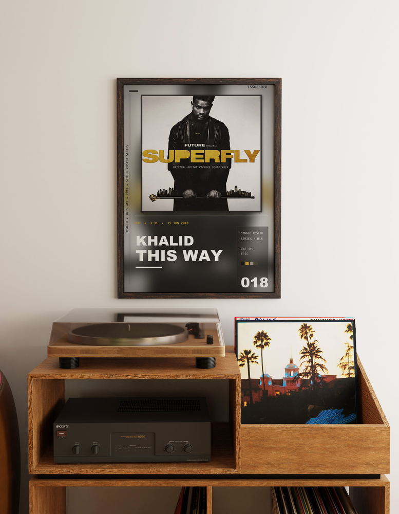 Music poster: Khalid - This Way