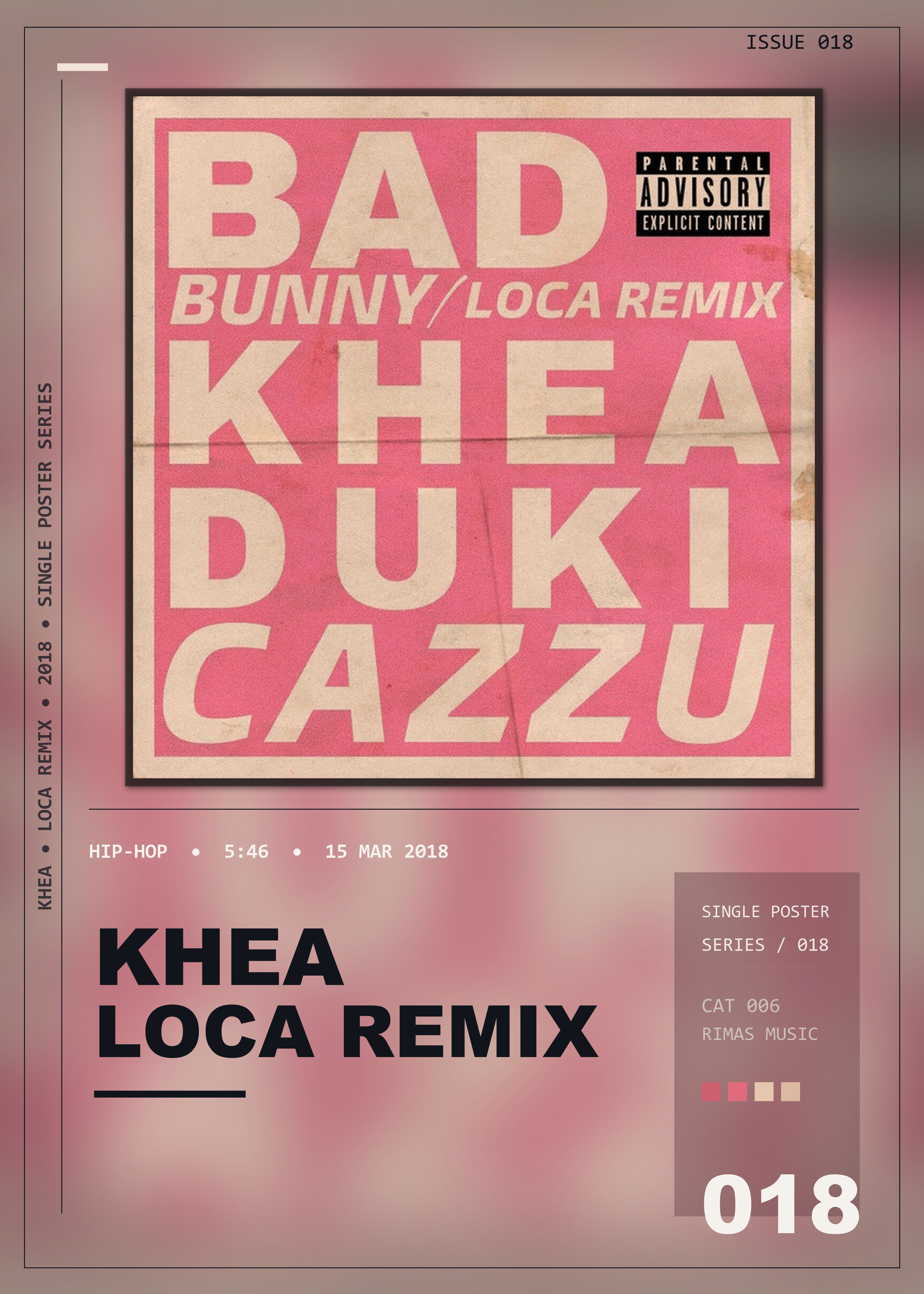 Music poster: Khea - Loca Remix