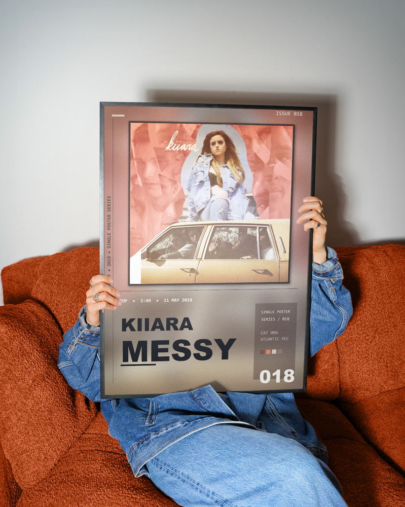 Music poster: Kiiara - Messy