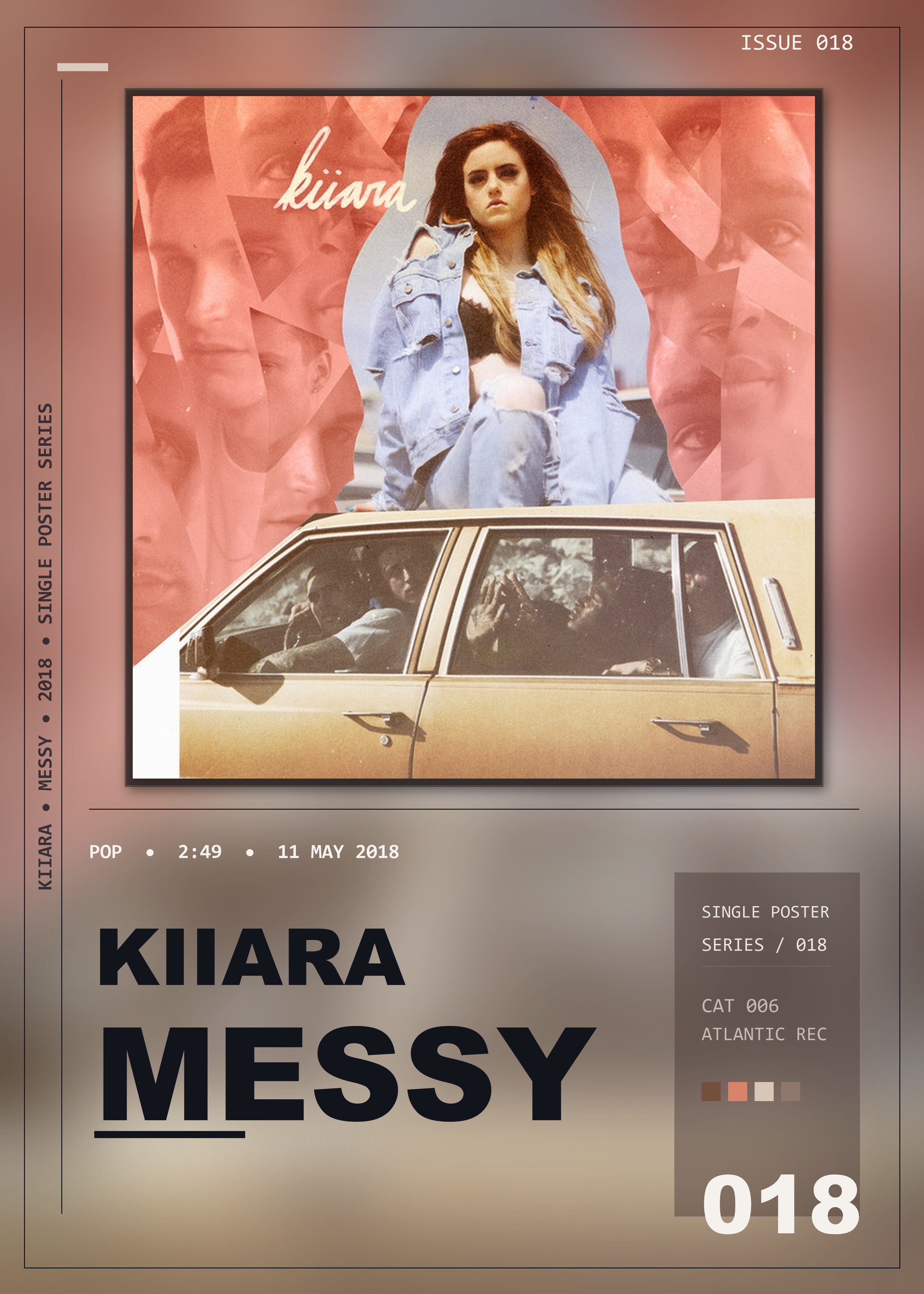 Music poster: Kiiara - Messy
