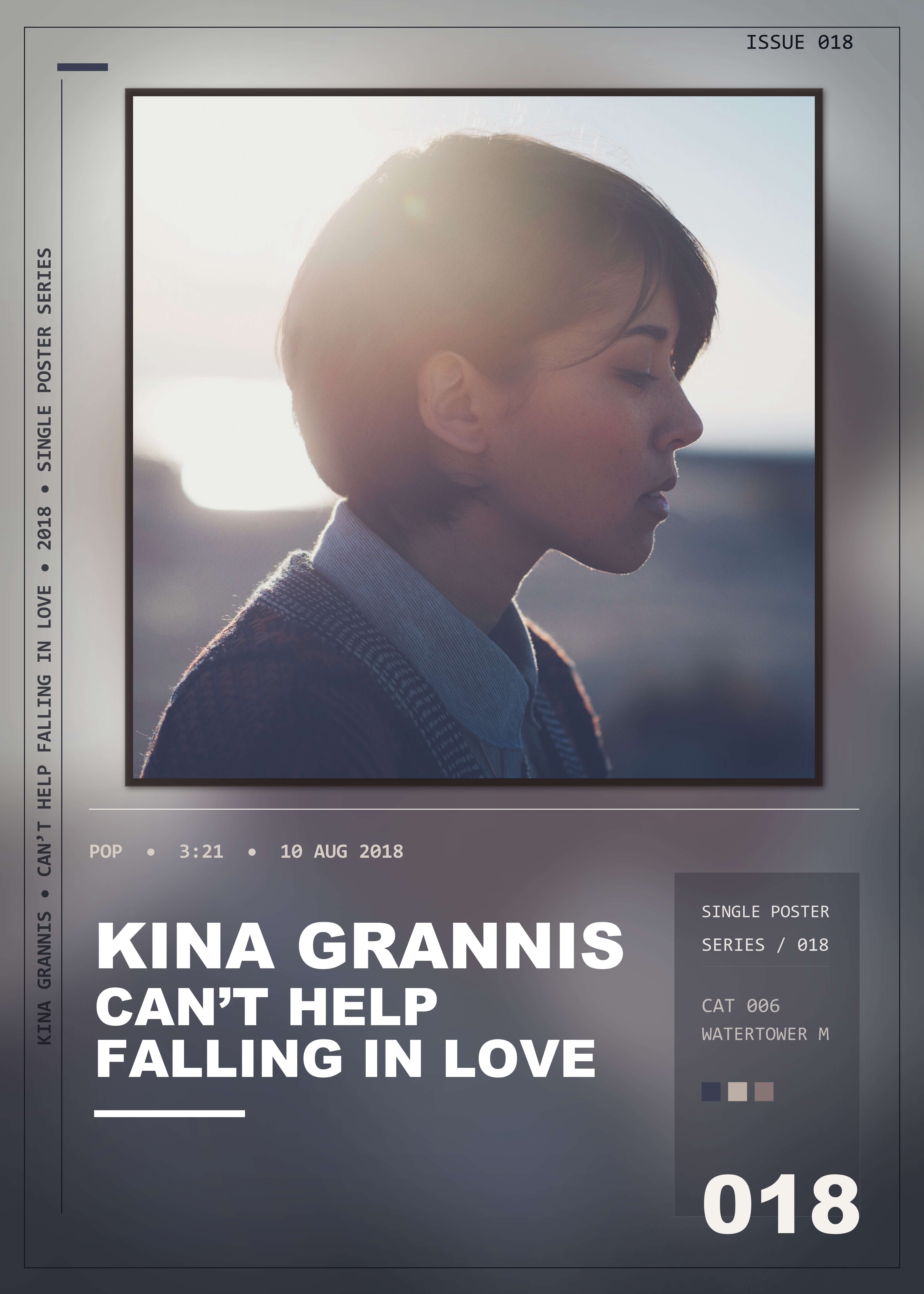 Music poster: Kina Grannis - Cant Help Falling in Love