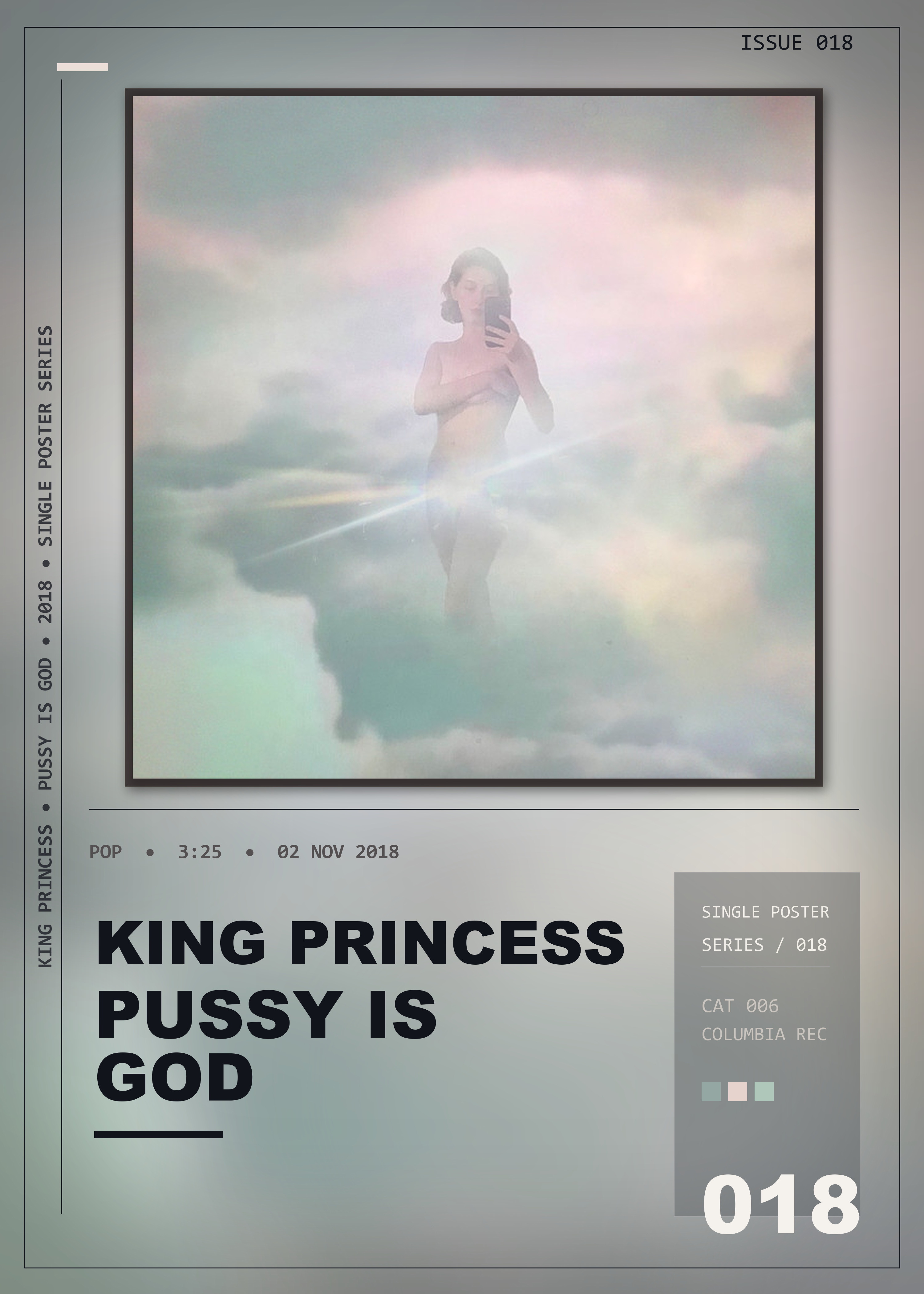 Music poster: King Princess - Pussy Is God