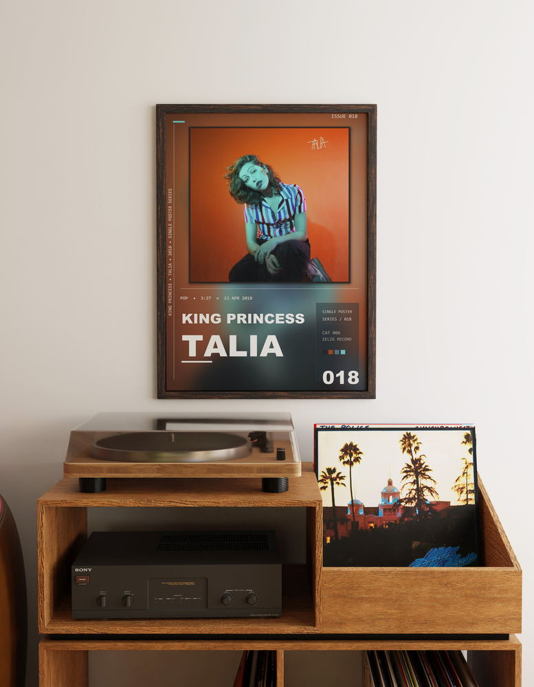 Music poster: King Princess - Talia