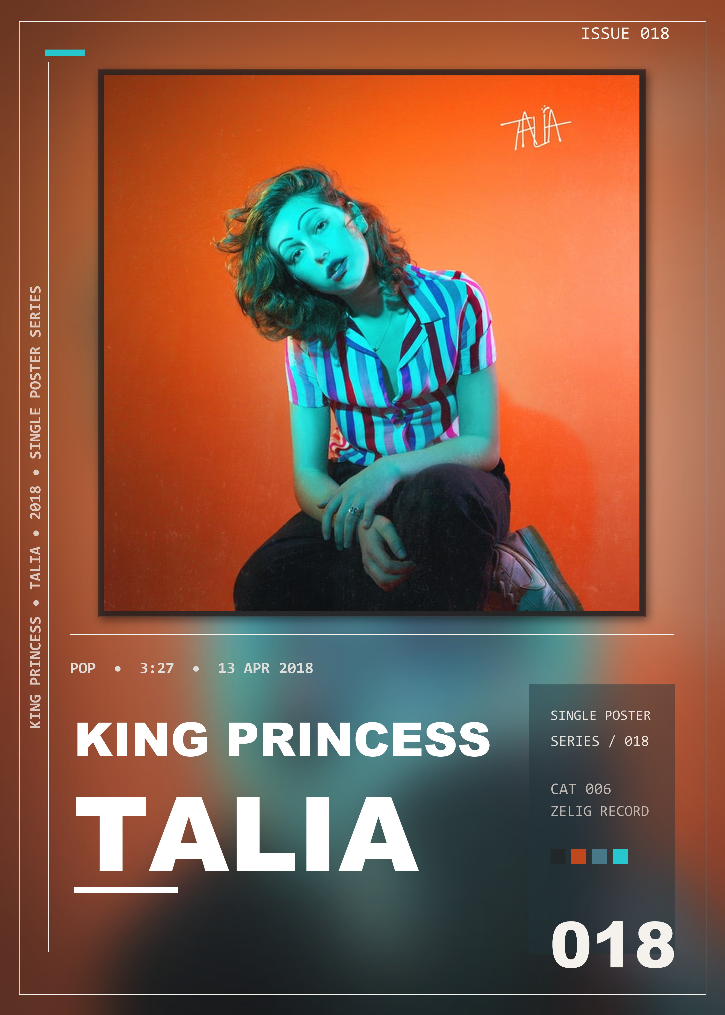 Music poster: King Princess - Talia