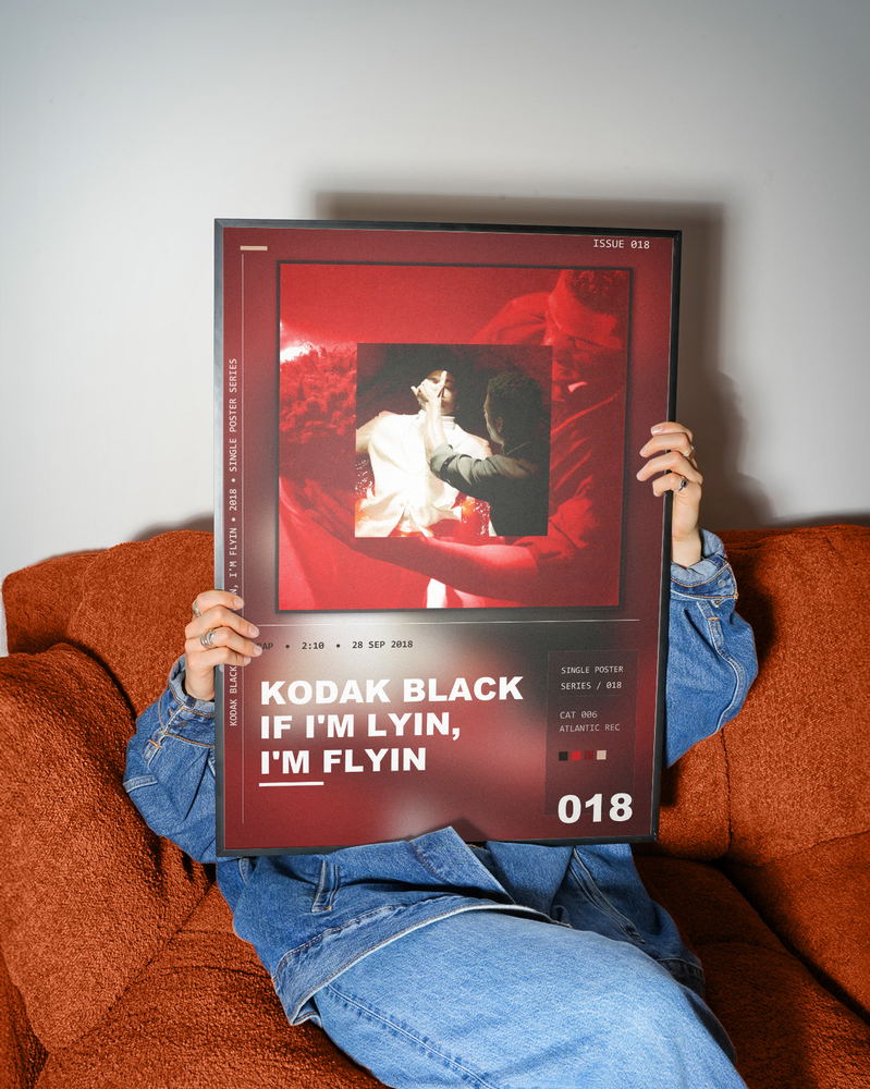 Music poster: Kodak Black - If Im Lyin Im Flyin