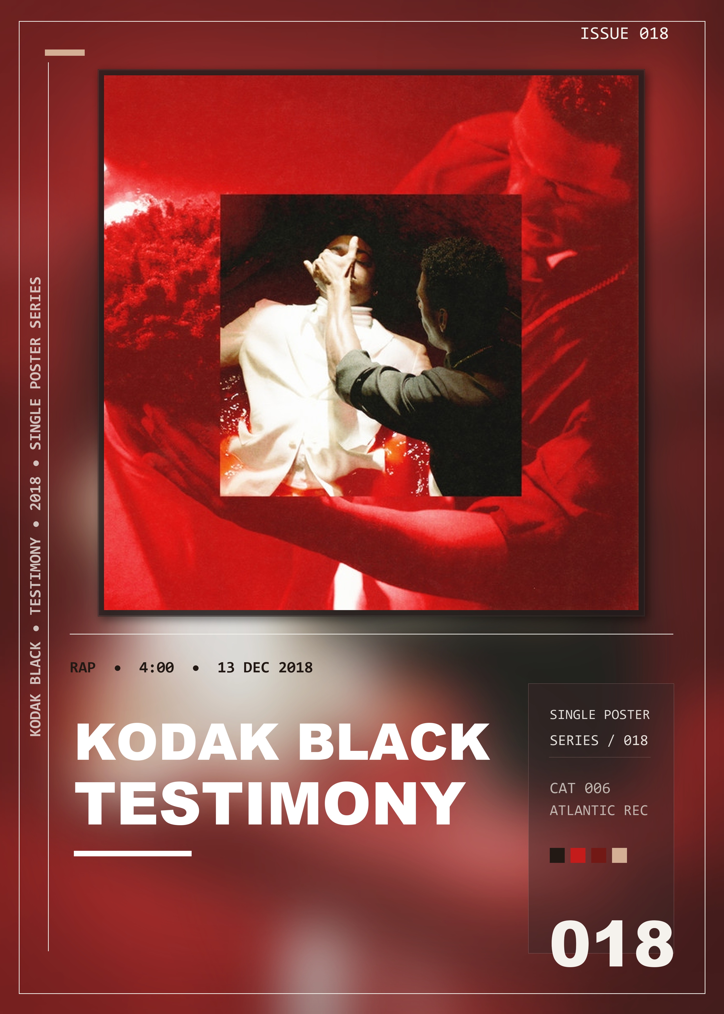 Music poster: Kodak Black - Testimony