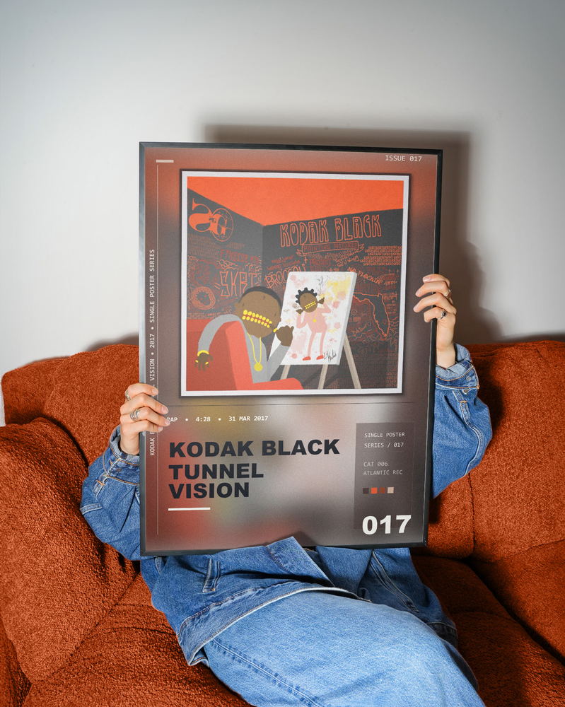 Music poster: Kodak Black - Tunnel Vision