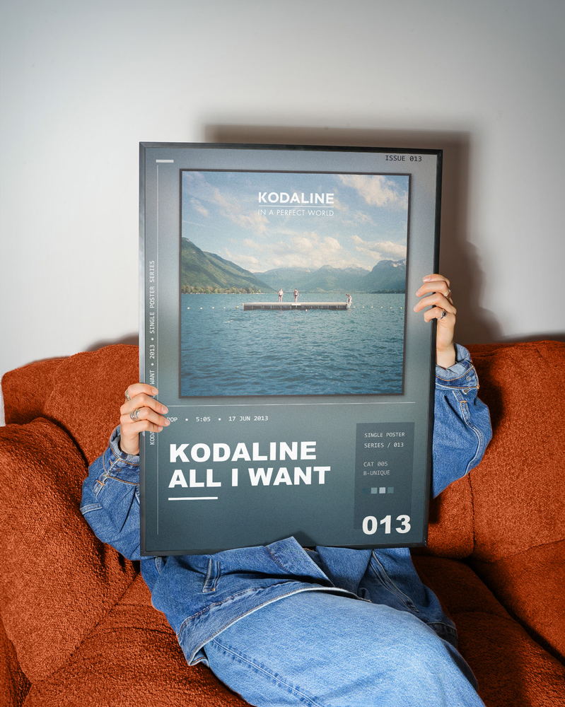 Music poster: Kodaline - All I Want