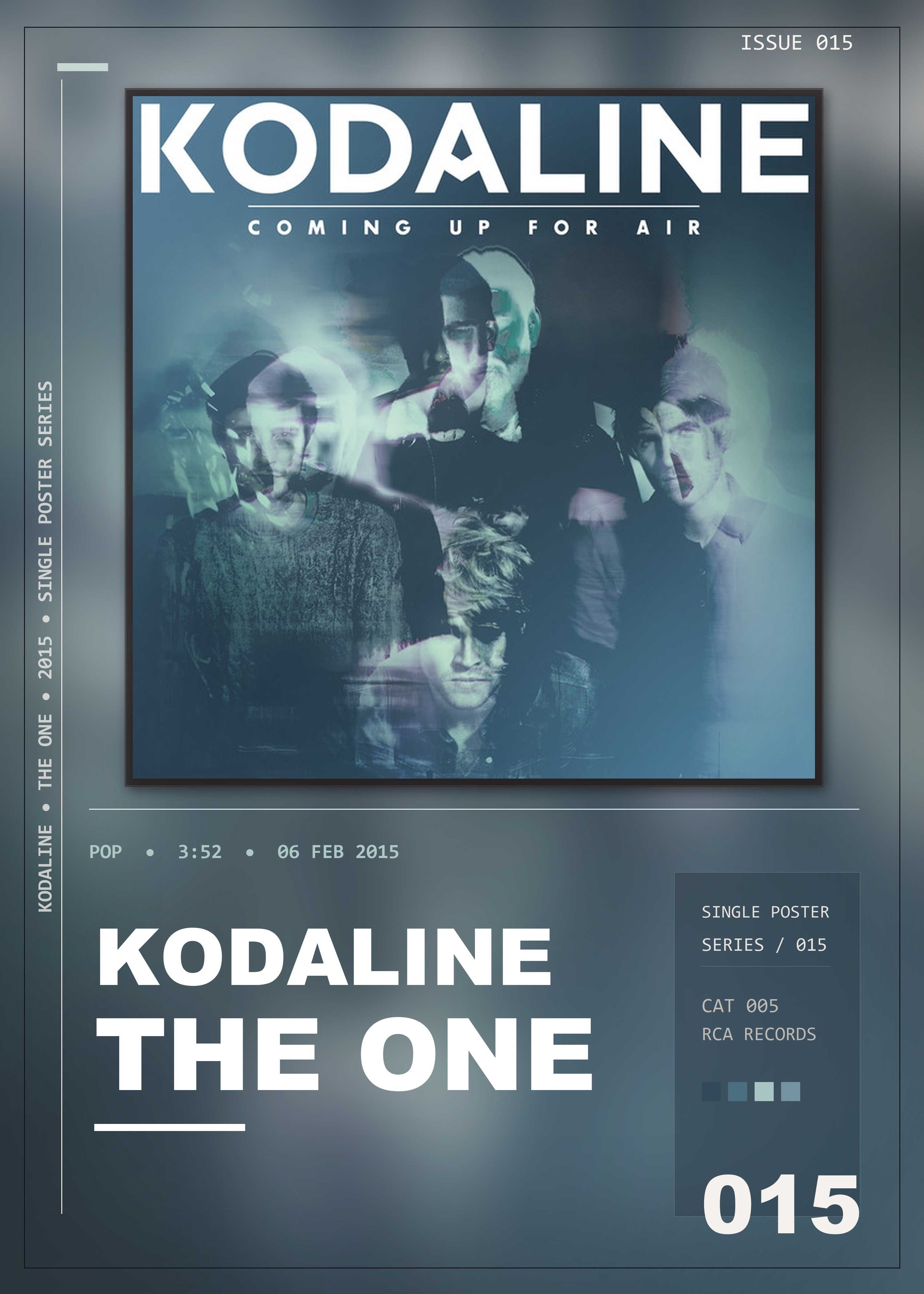 Music poster: Kodaline - The One