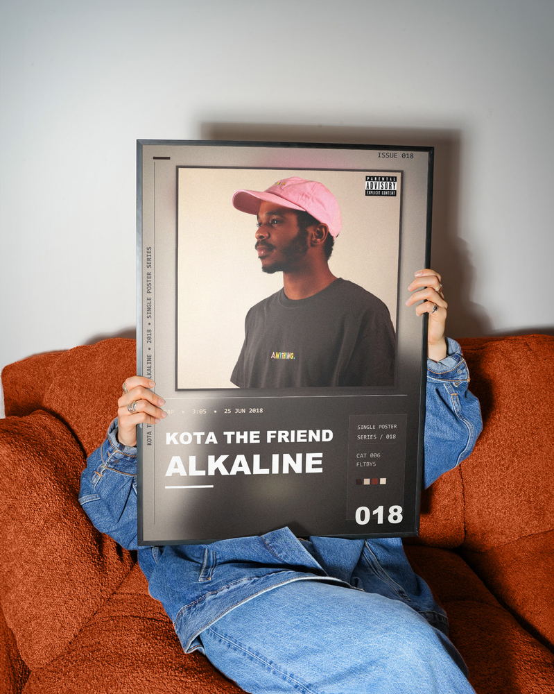 Music poster: Kota the Friend - Alkaline